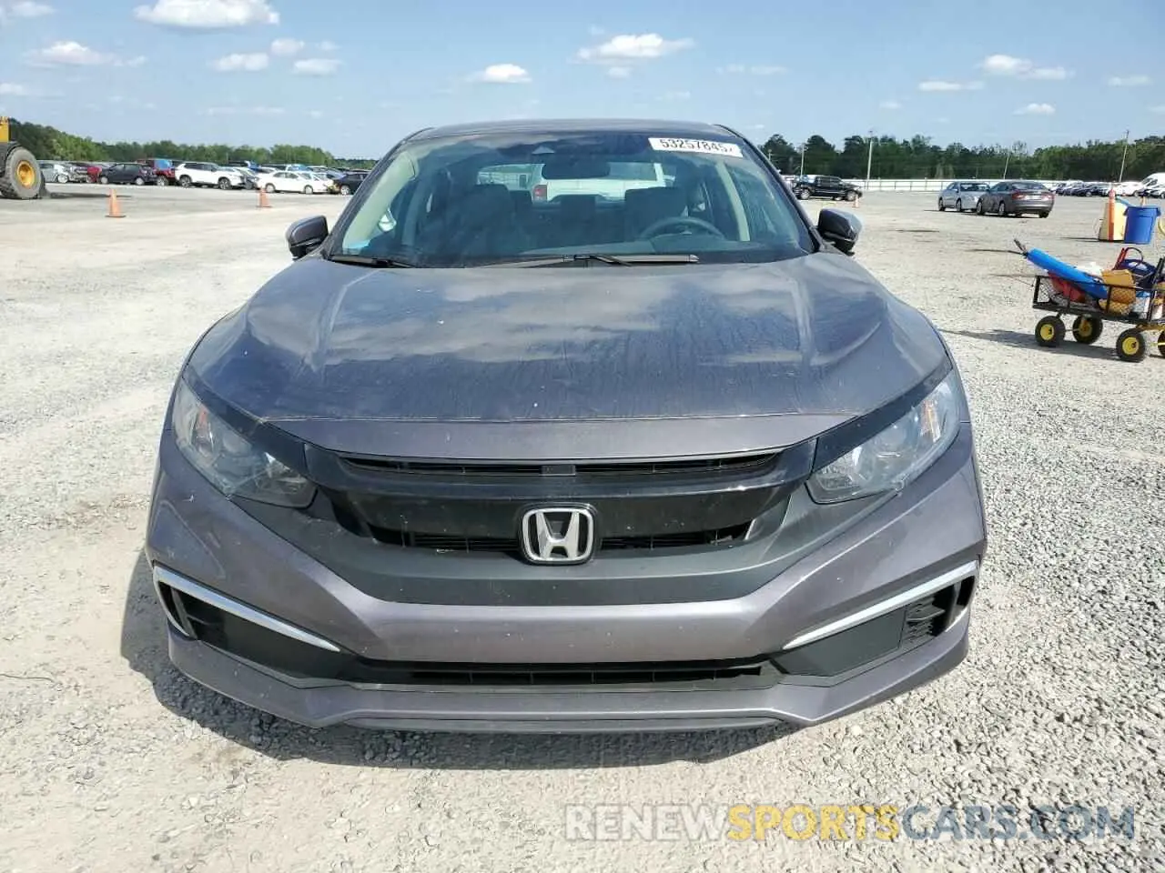 5 fotografías del automóvil dañado 2HGFC2F61KH603872 HONDA CIVIC 2019