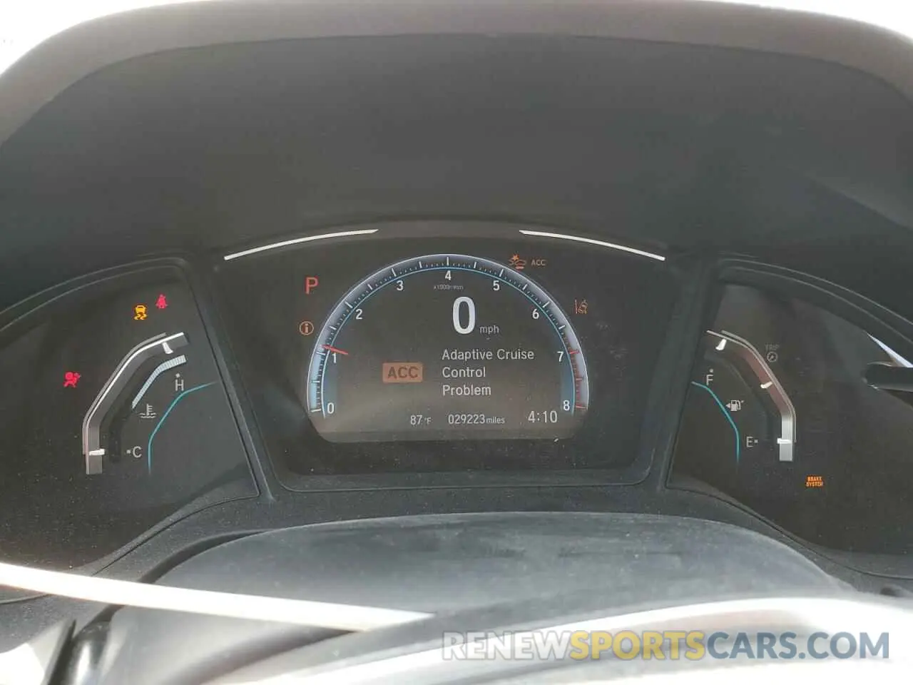 9 fotografías del automóvil dañado 2HGFC2F61KH603872 HONDA CIVIC 2019