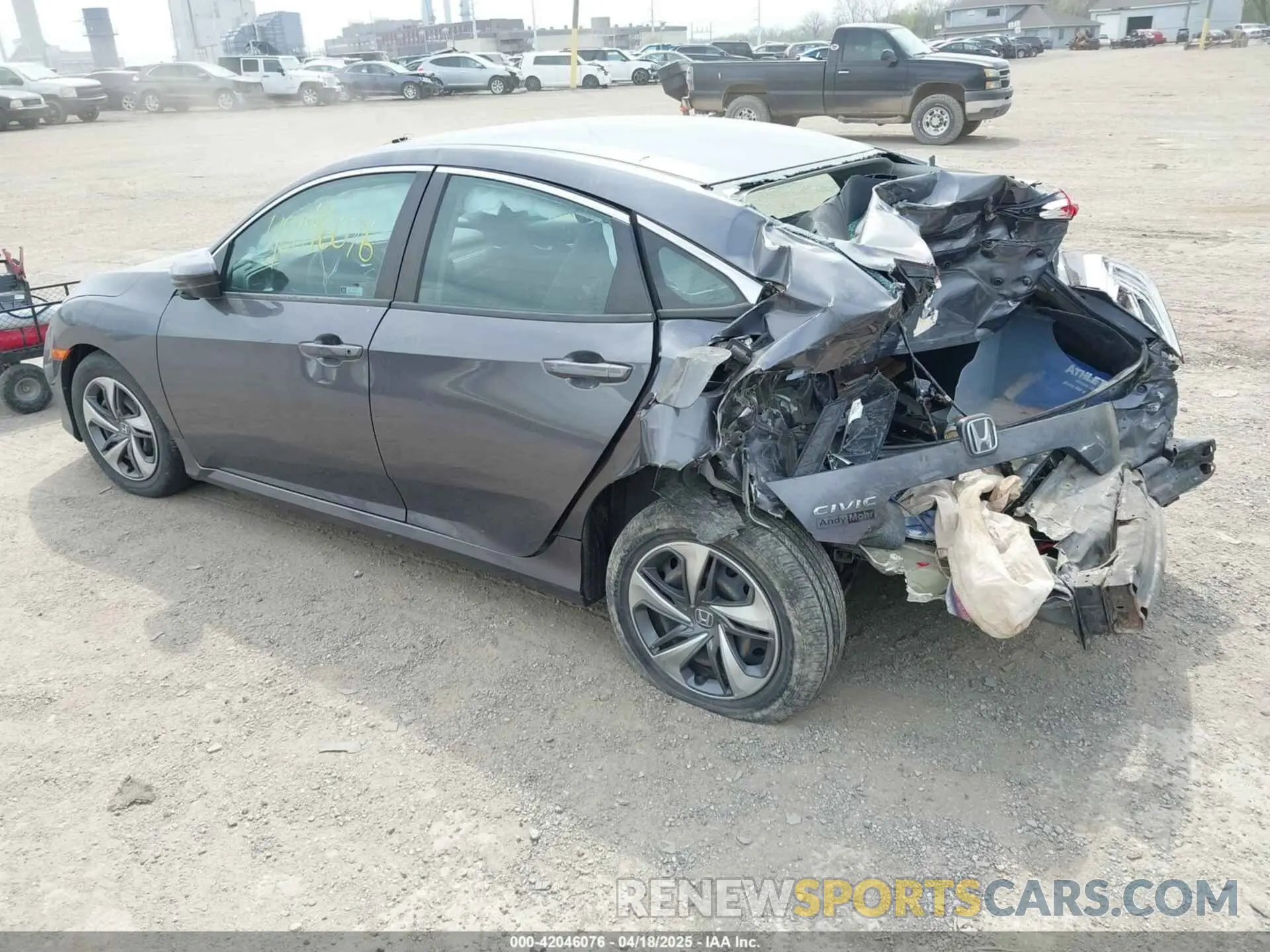3 fotografías del automóvil dañado 2HGFC2F62KH552690 HONDA CIVIC 2019
