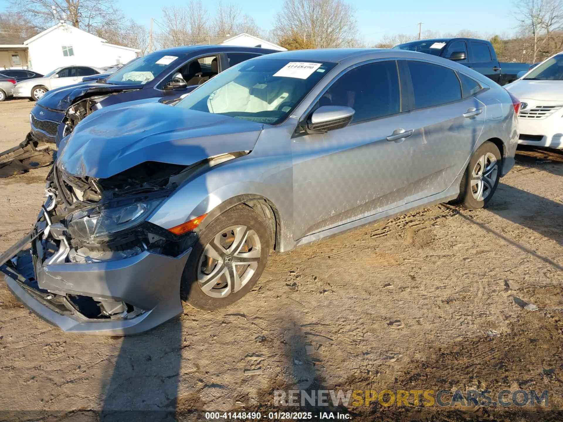 2 fotografías del automóvil dañado 2HGFC2F62KH555430 HONDA CIVIC 2019