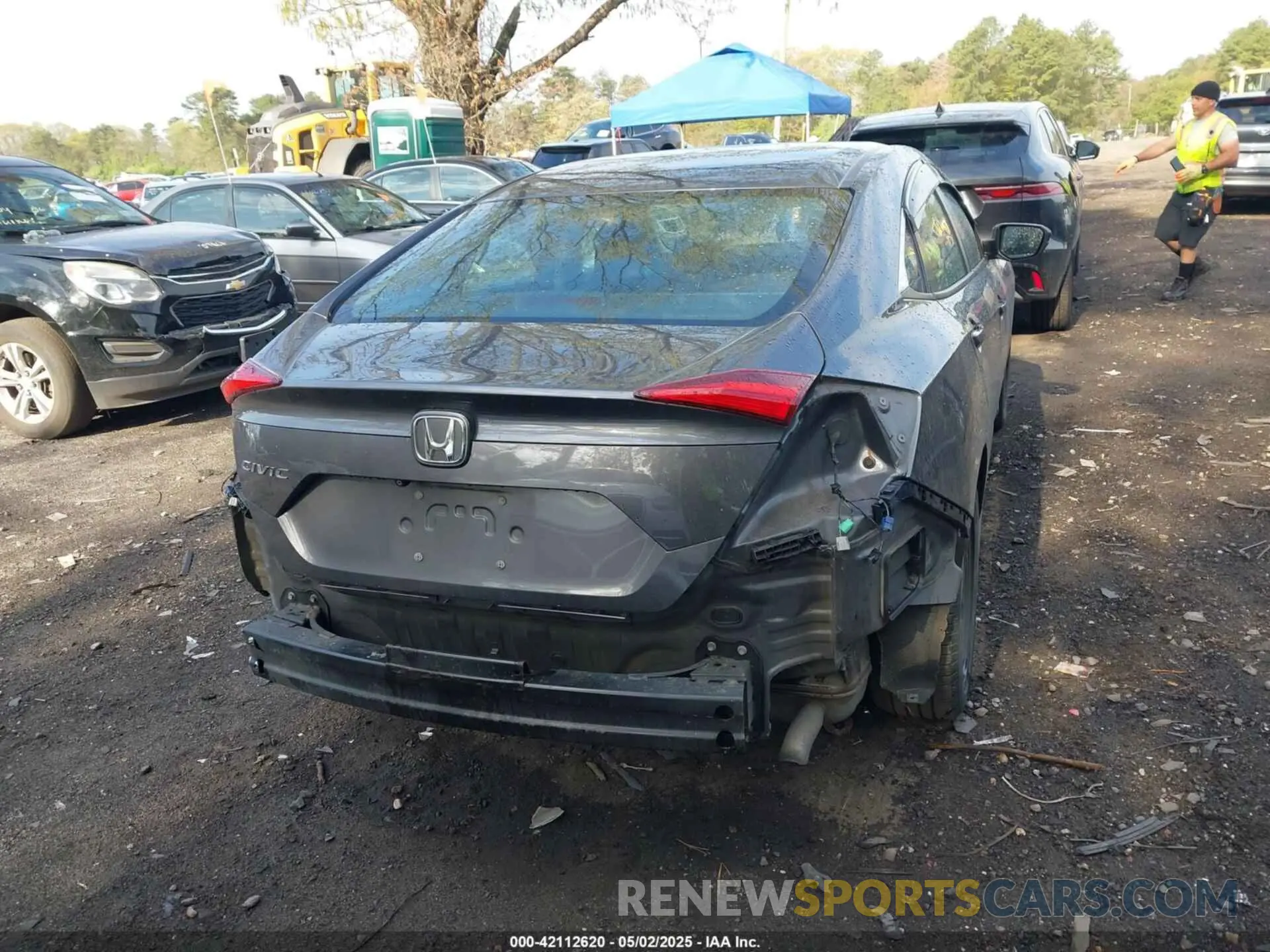 16 fotografías del automóvil dañado 2HGFC2F62KH558599 HONDA CIVIC 2019