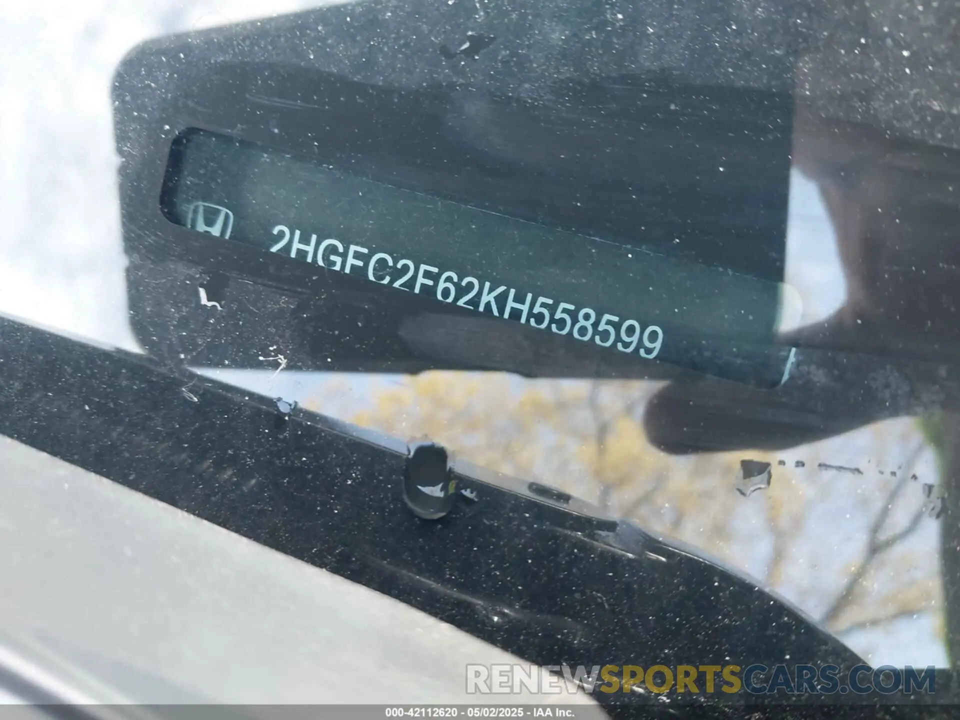 17 fotografías del automóvil dañado 2HGFC2F62KH558599 HONDA CIVIC 2019