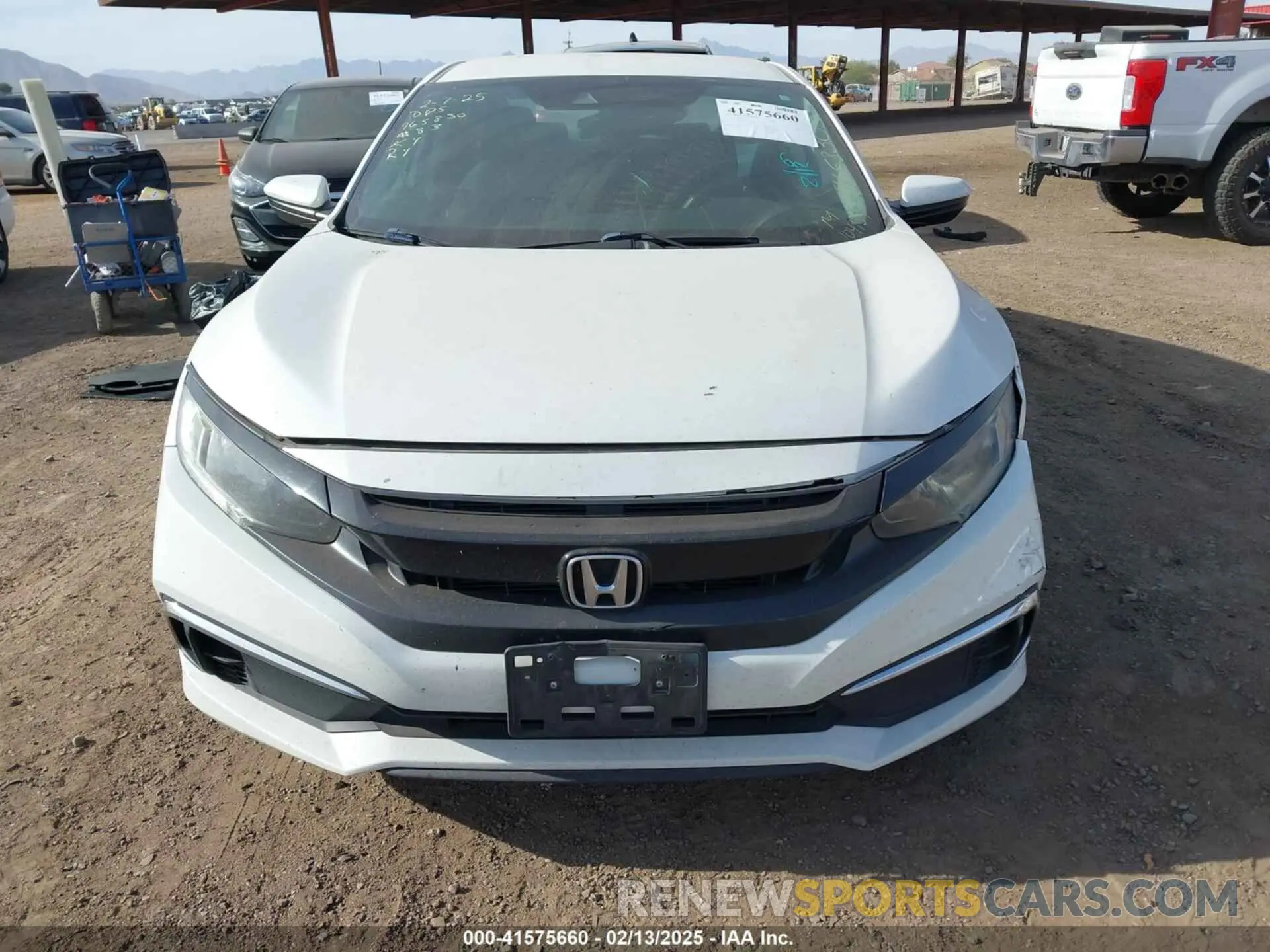 12 fotografías del automóvil dañado 2HGFC2F62KH573149 HONDA CIVIC 2019