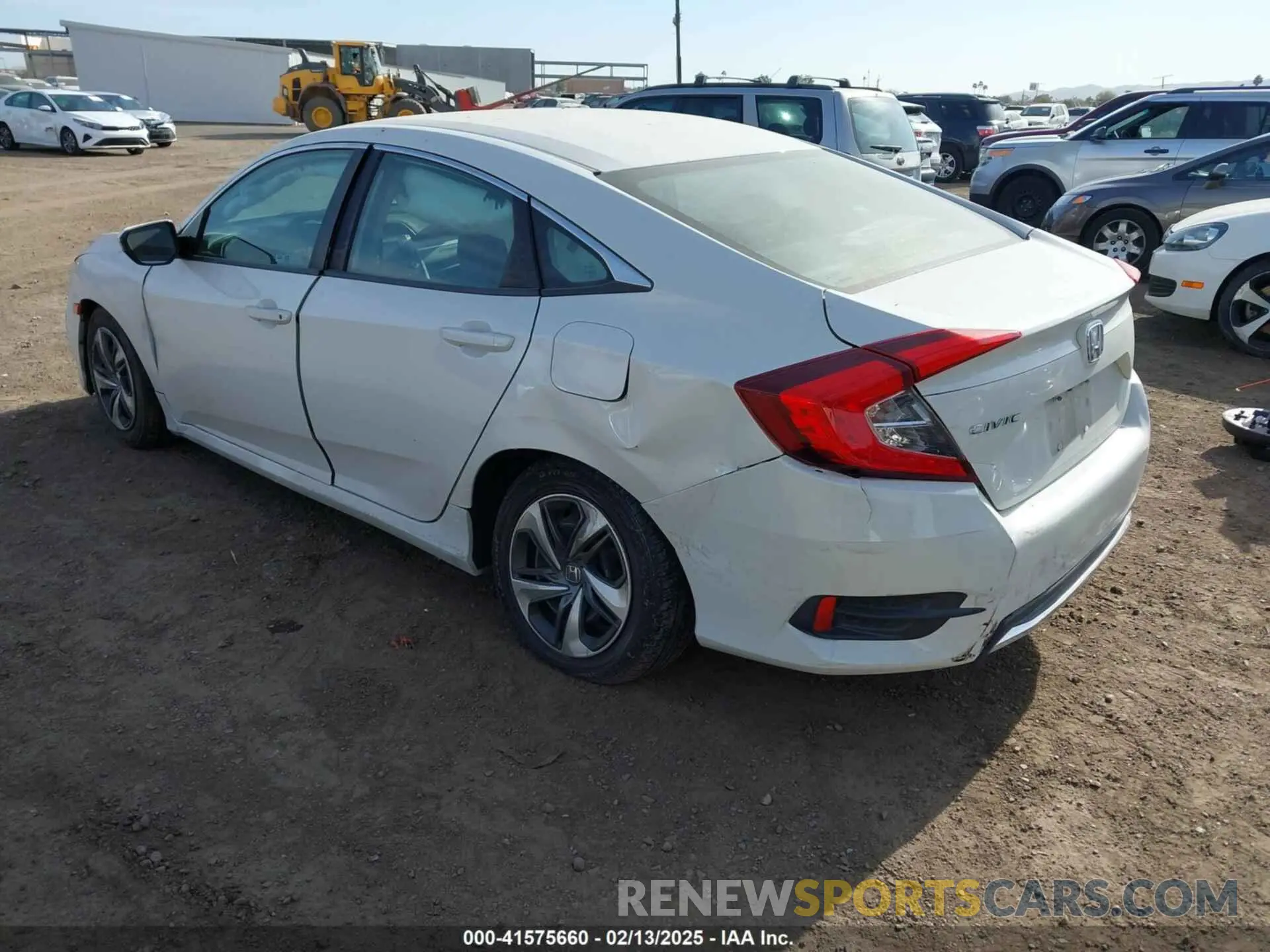 3 fotografías del automóvil dañado 2HGFC2F62KH573149 HONDA CIVIC 2019
