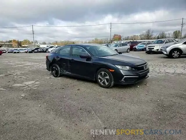 13 fotografías del automóvil dañado 2HGFC2F62KH583292 HONDA CIVIC 2019