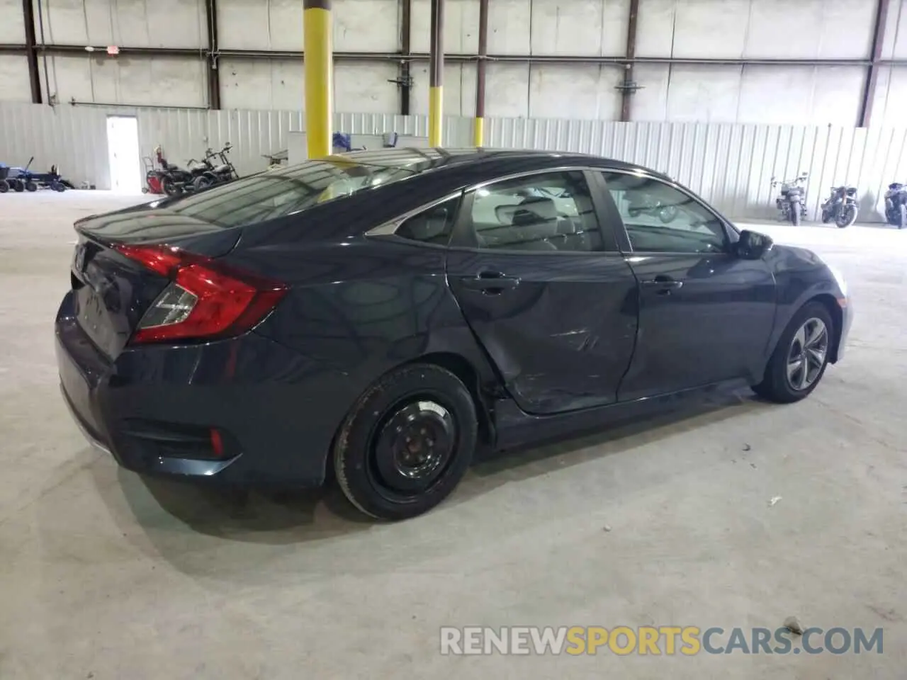 3 fotografías del automóvil dañado 2HGFC2F62KH583292 HONDA CIVIC 2019