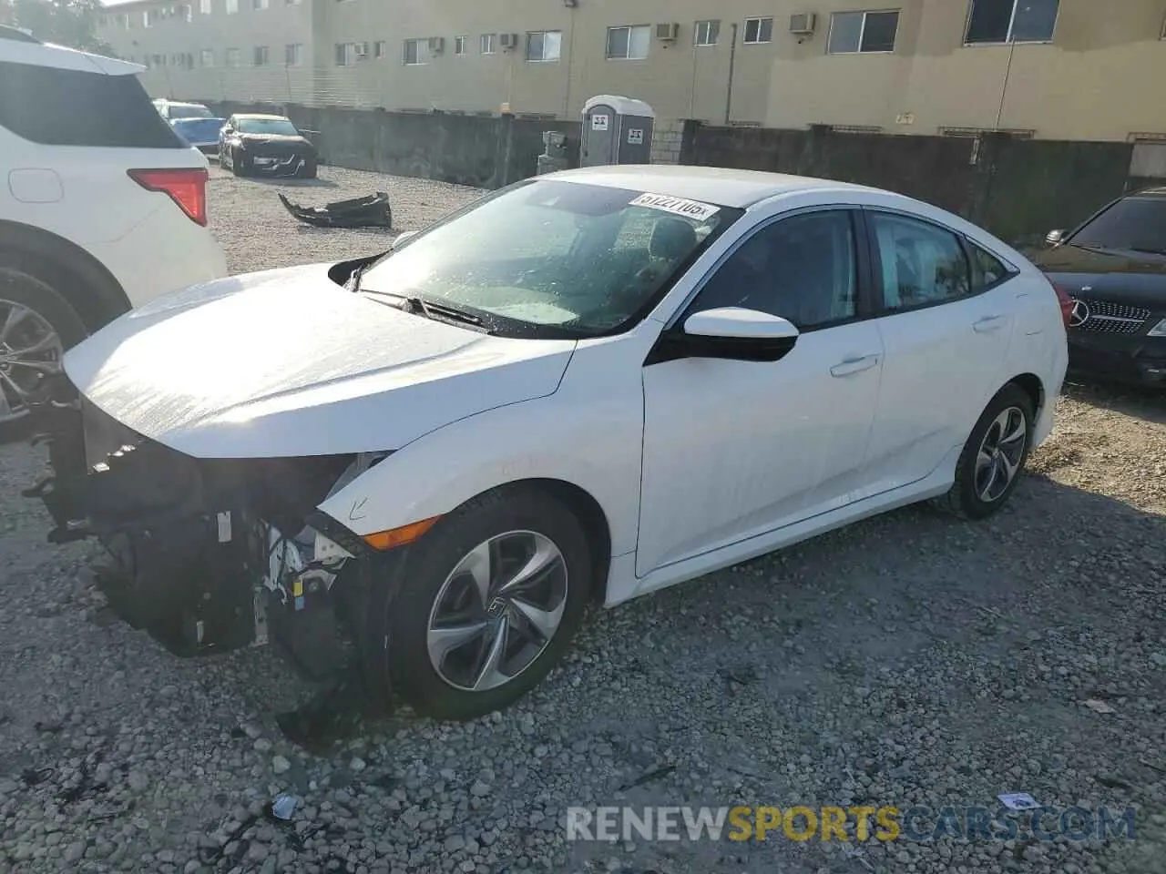 1 fotografías del automóvil dañado 2HGFC2F62KH585253 HONDA CIVIC 2019