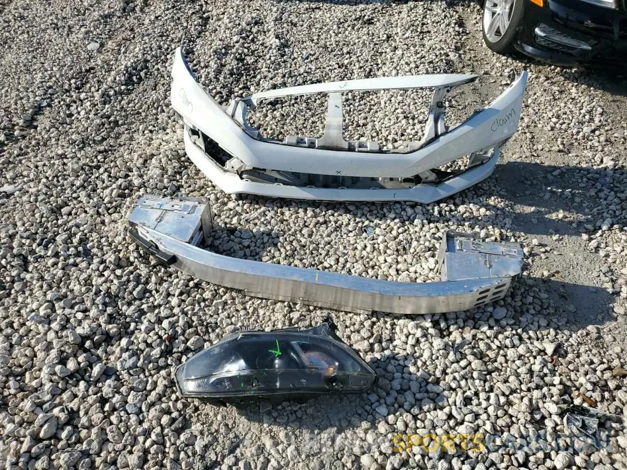 12 fotografías del automóvil dañado 2HGFC2F62KH585253 HONDA CIVIC 2019