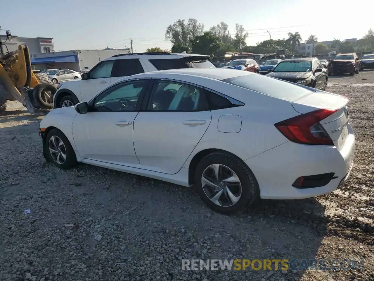 2 fotografías del automóvil dañado 2HGFC2F62KH585253 HONDA CIVIC 2019