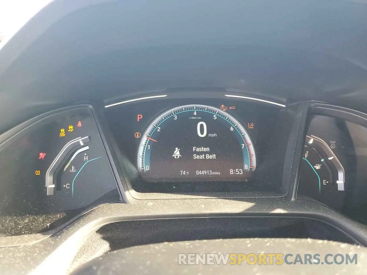 9 fotografías del automóvil dañado 2HGFC2F62KH585253 HONDA CIVIC 2019