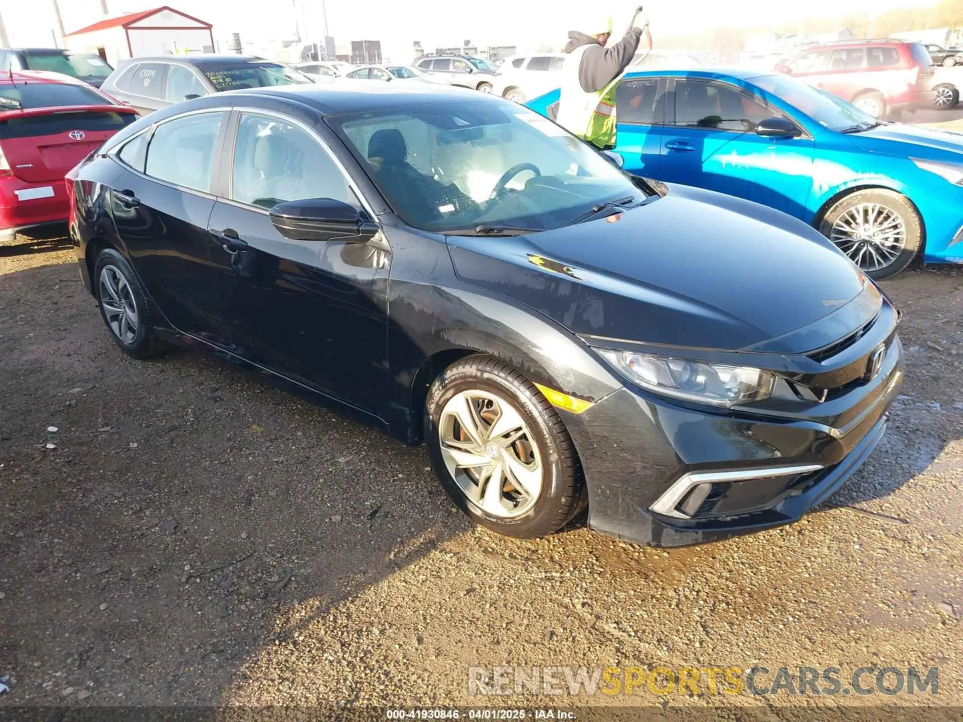 1 fotografías del automóvil dañado 2HGFC2F62KH596172 HONDA CIVIC 2019