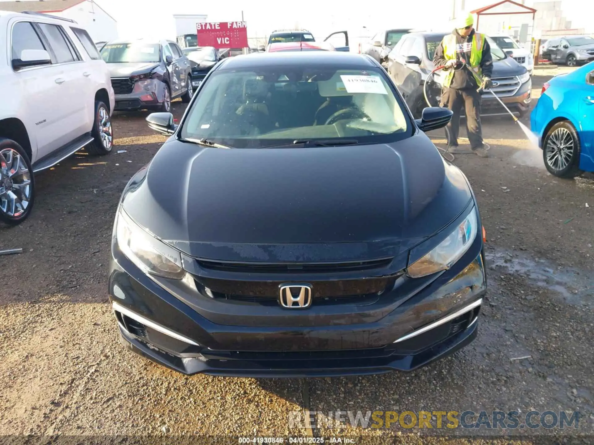 12 fotografías del automóvil dañado 2HGFC2F62KH596172 HONDA CIVIC 2019