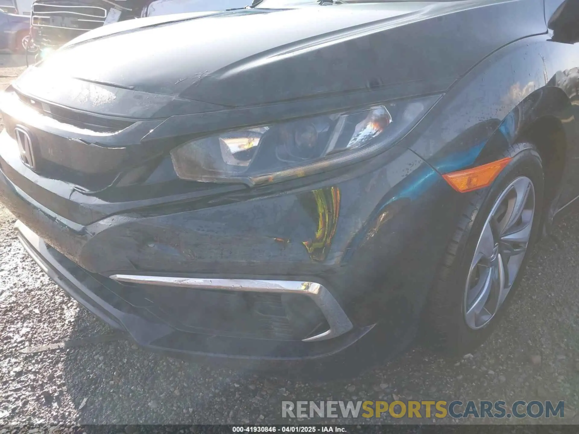 6 fotografías del automóvil dañado 2HGFC2F62KH596172 HONDA CIVIC 2019