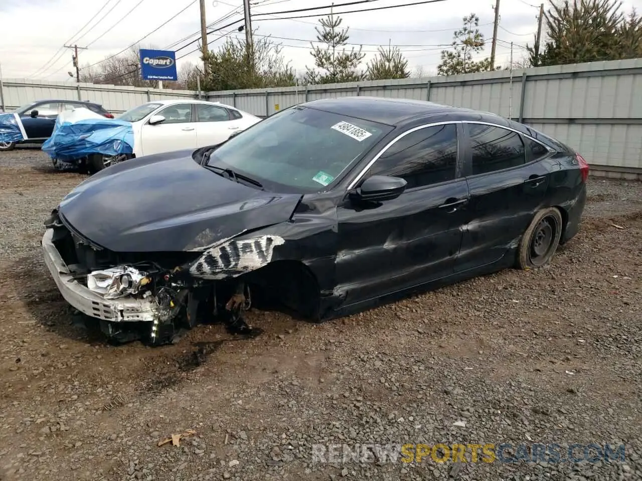 1 fotografías del automóvil dañado 2HGFC2F63KH513428 HONDA CIVIC 2019