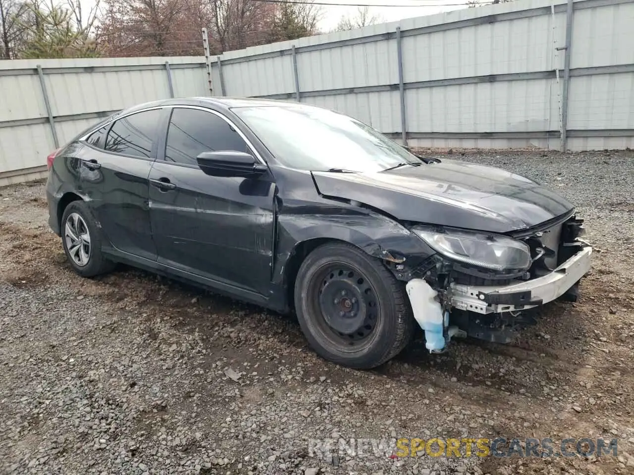 4 fotografías del automóvil dañado 2HGFC2F63KH513428 HONDA CIVIC 2019