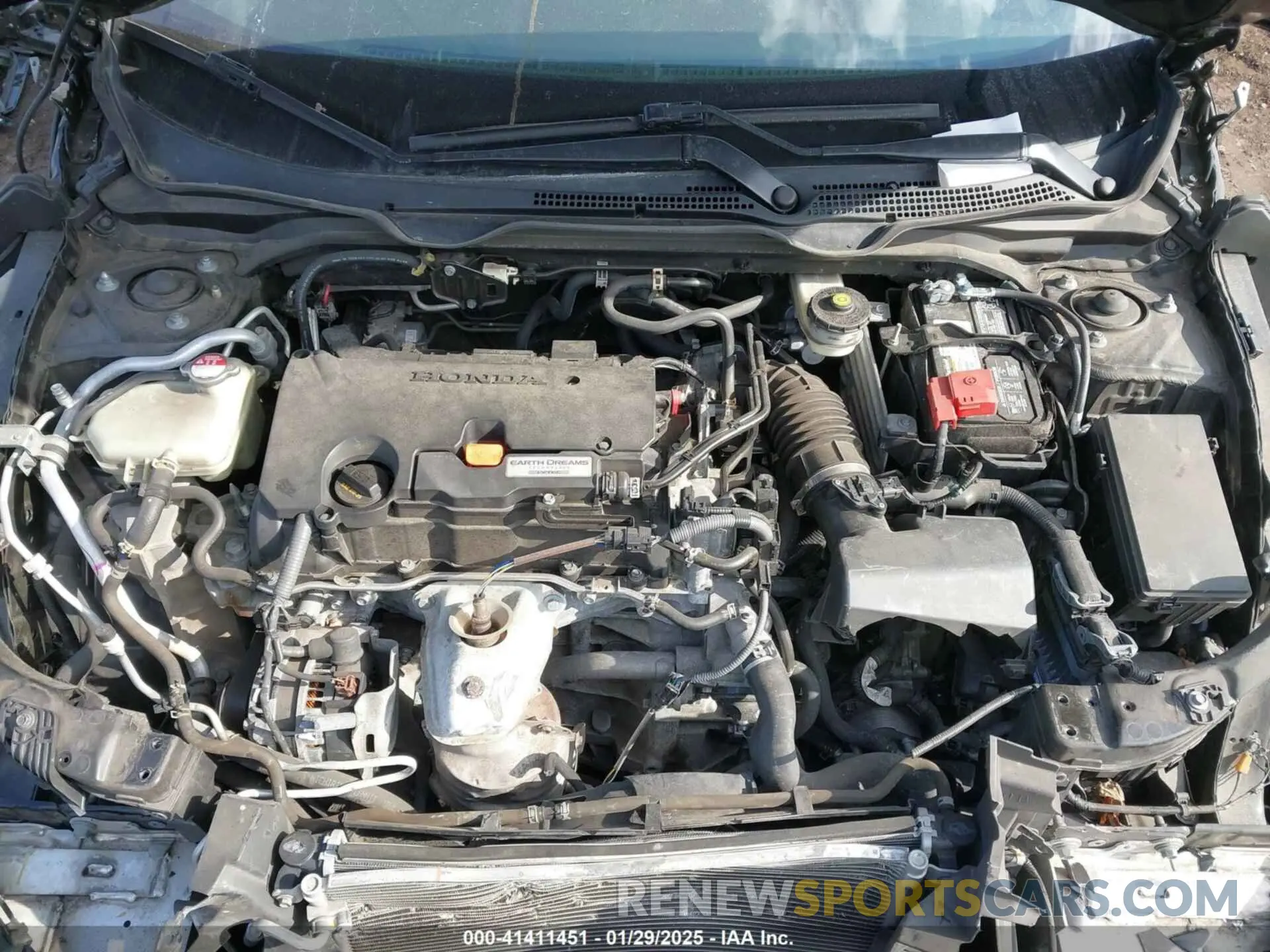 10 fotografías del automóvil dañado 2HGFC2F63KH541214 HONDA CIVIC 2019