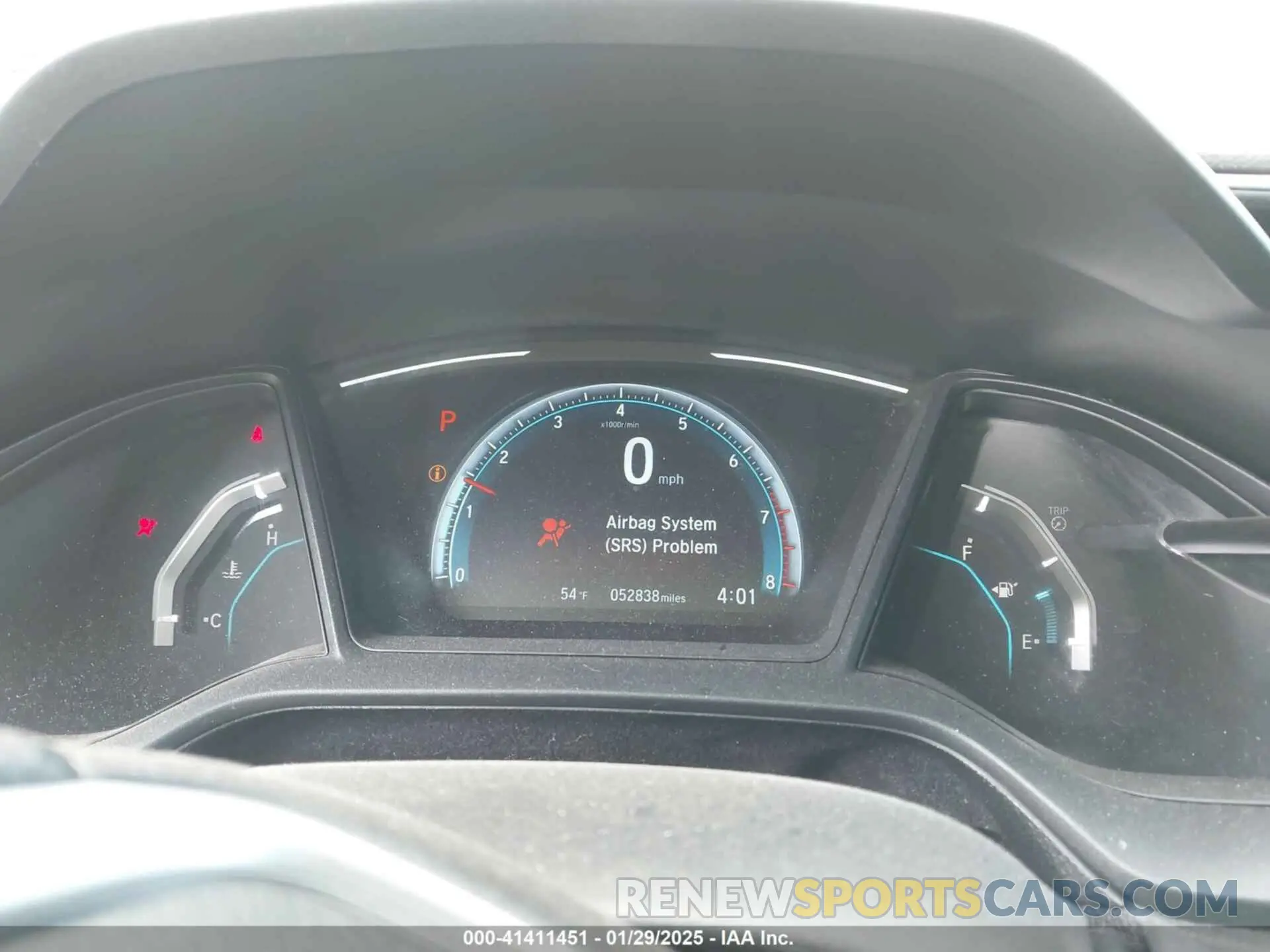 7 fotografías del automóvil dañado 2HGFC2F63KH541214 HONDA CIVIC 2019