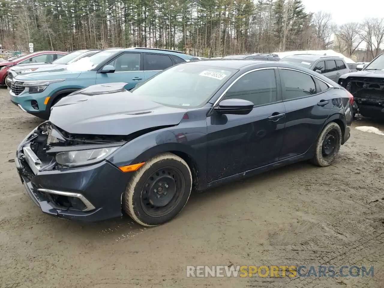 1 fotografías del automóvil dañado 2HGFC2F63KH574911 HONDA CIVIC 2019