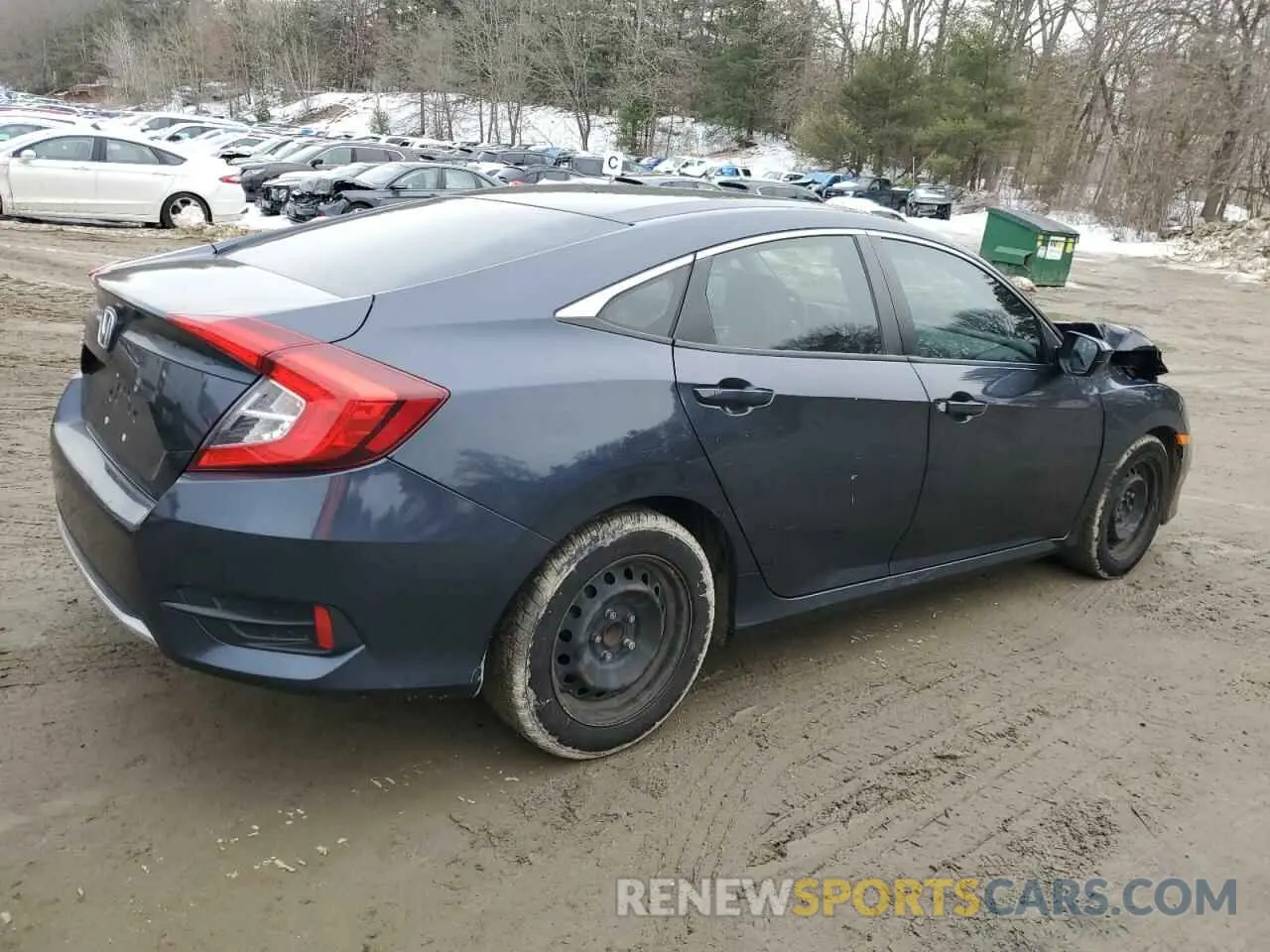 3 fotografías del automóvil dañado 2HGFC2F63KH574911 HONDA CIVIC 2019