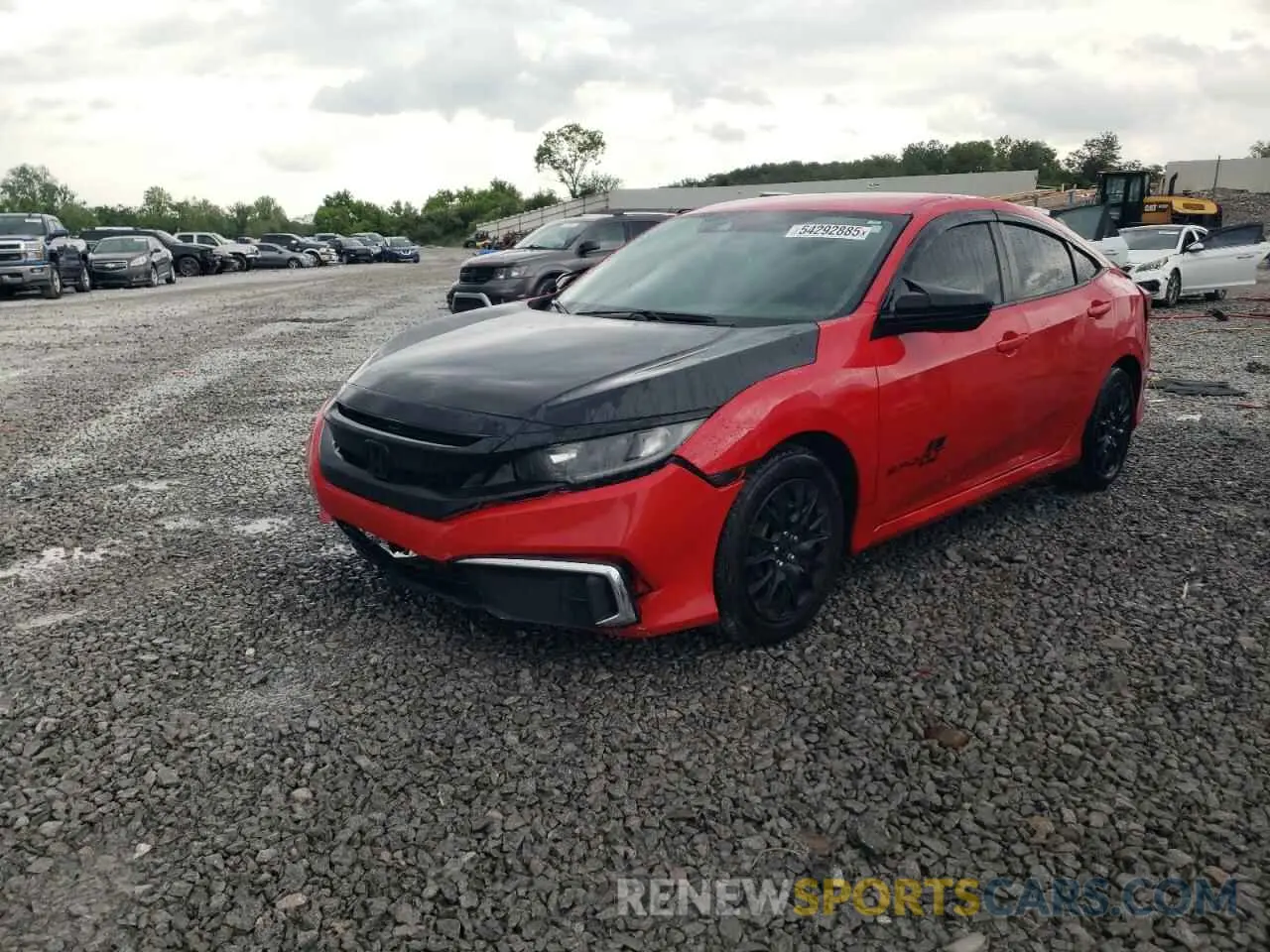 1 fotografías del automóvil dañado 2HGFC2F63KH578084 HONDA CIVIC 2019