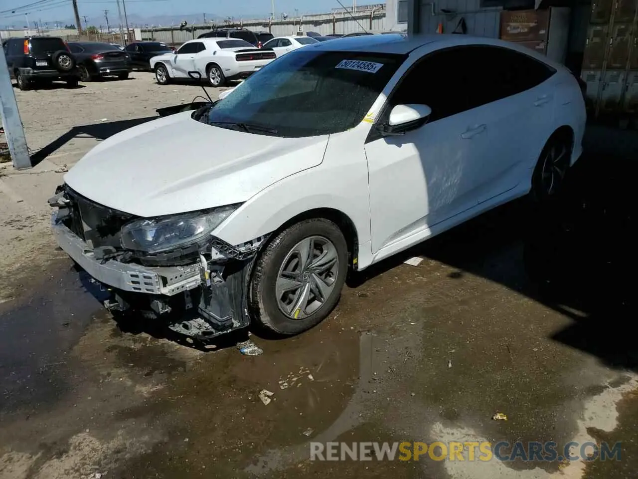 1 fotografías del automóvil dañado 2HGFC2F63KH586380 HONDA CIVIC 2019