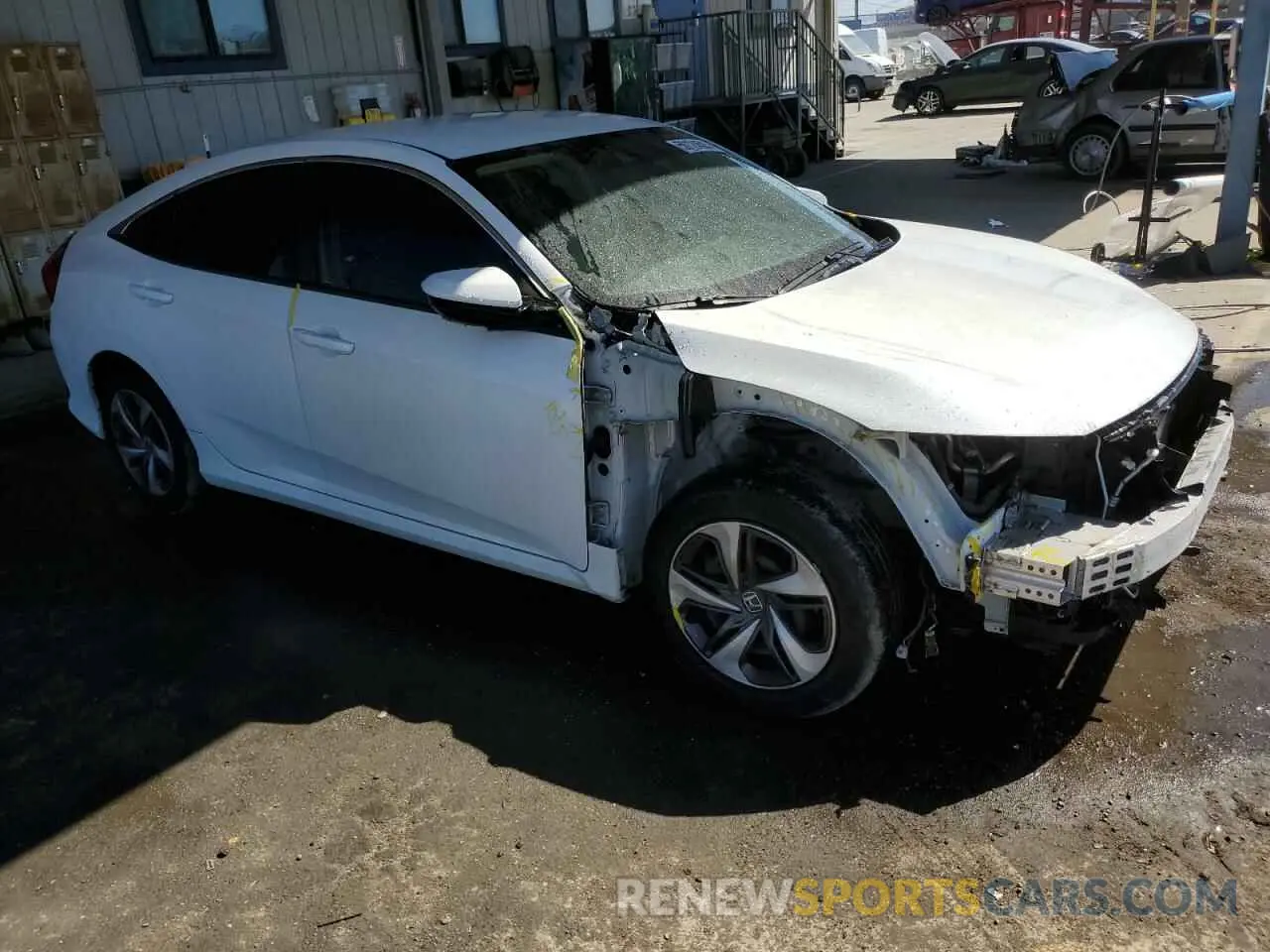 4 fotografías del automóvil dañado 2HGFC2F63KH586380 HONDA CIVIC 2019