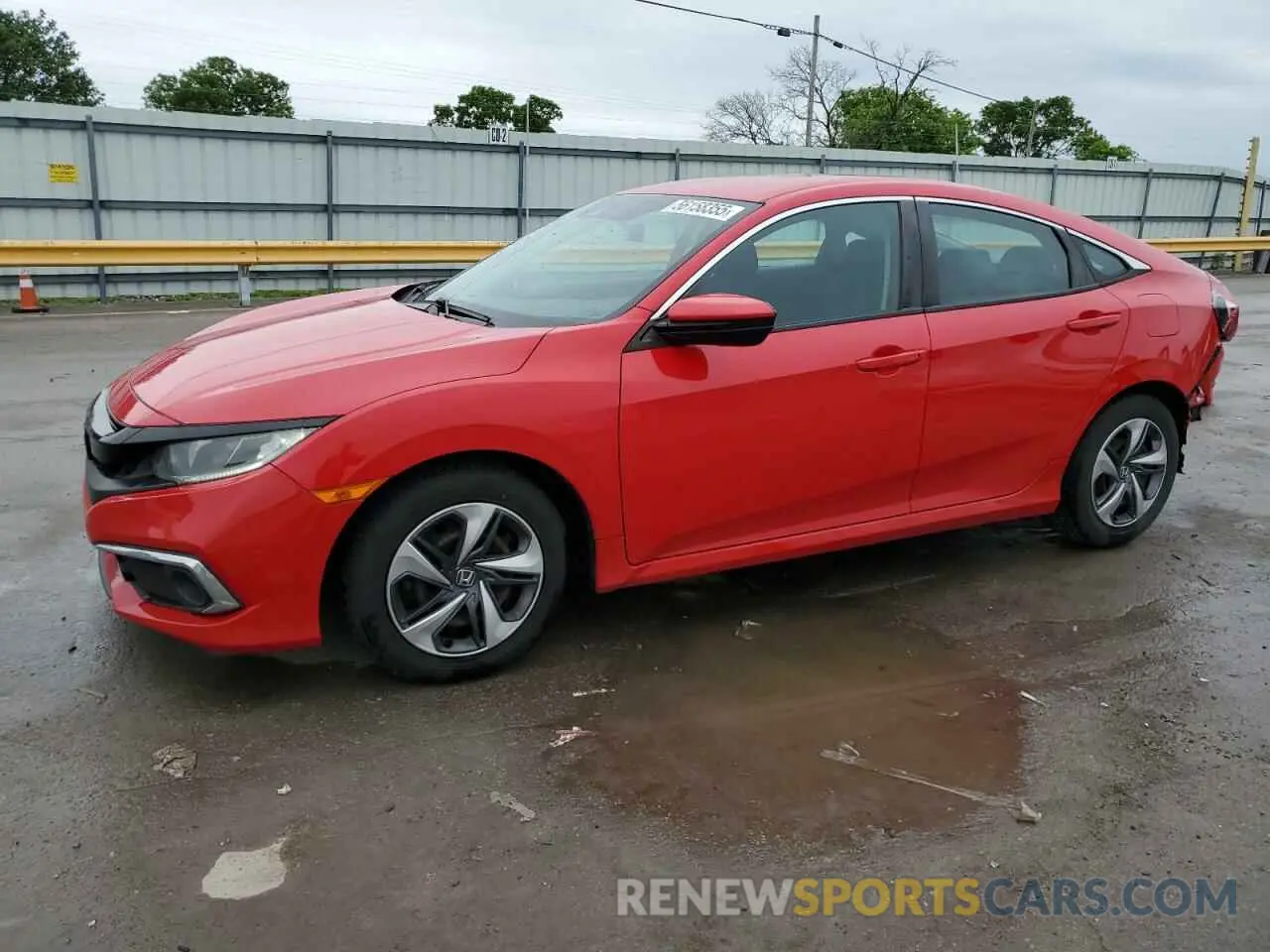 1 fotografías del automóvil dañado 2HGFC2F64KH512188 HONDA CIVIC 2019
