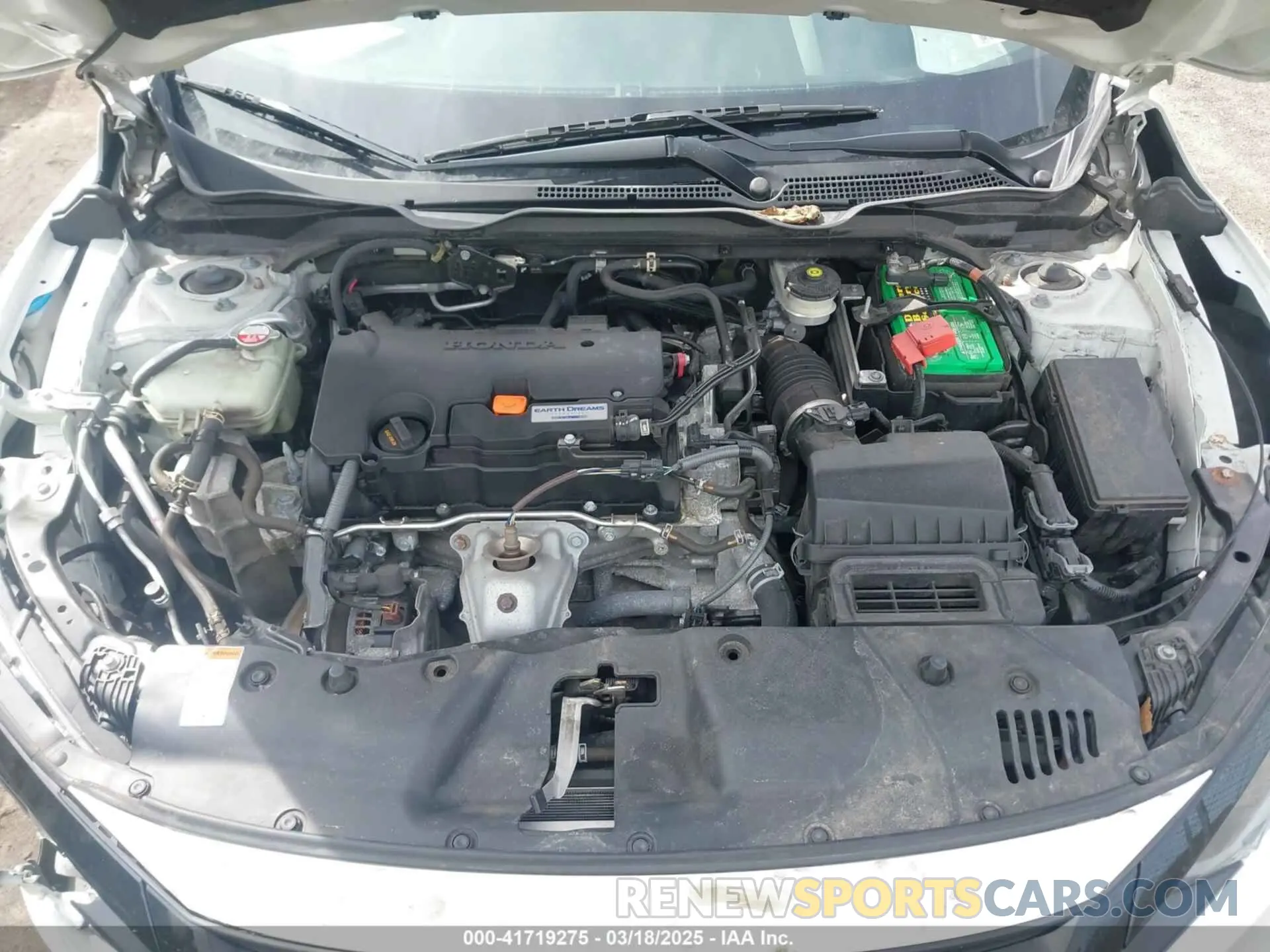 10 fotografías del automóvil dañado 2HGFC2F64KH518735 HONDA CIVIC 2019