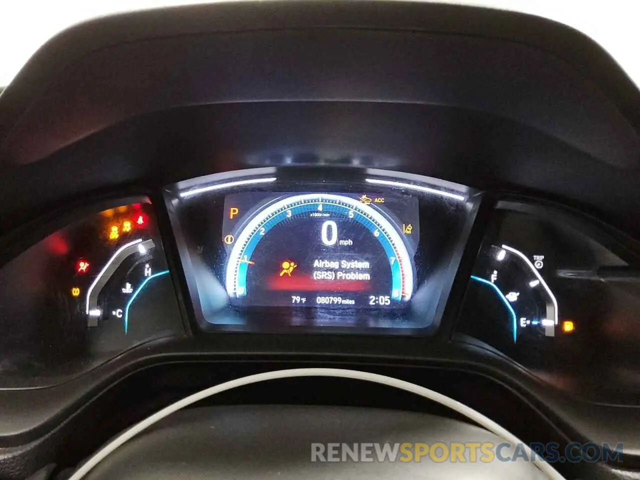9 fotografías del automóvil dañado 2HGFC2F64KH534322 HONDA CIVIC 2019
