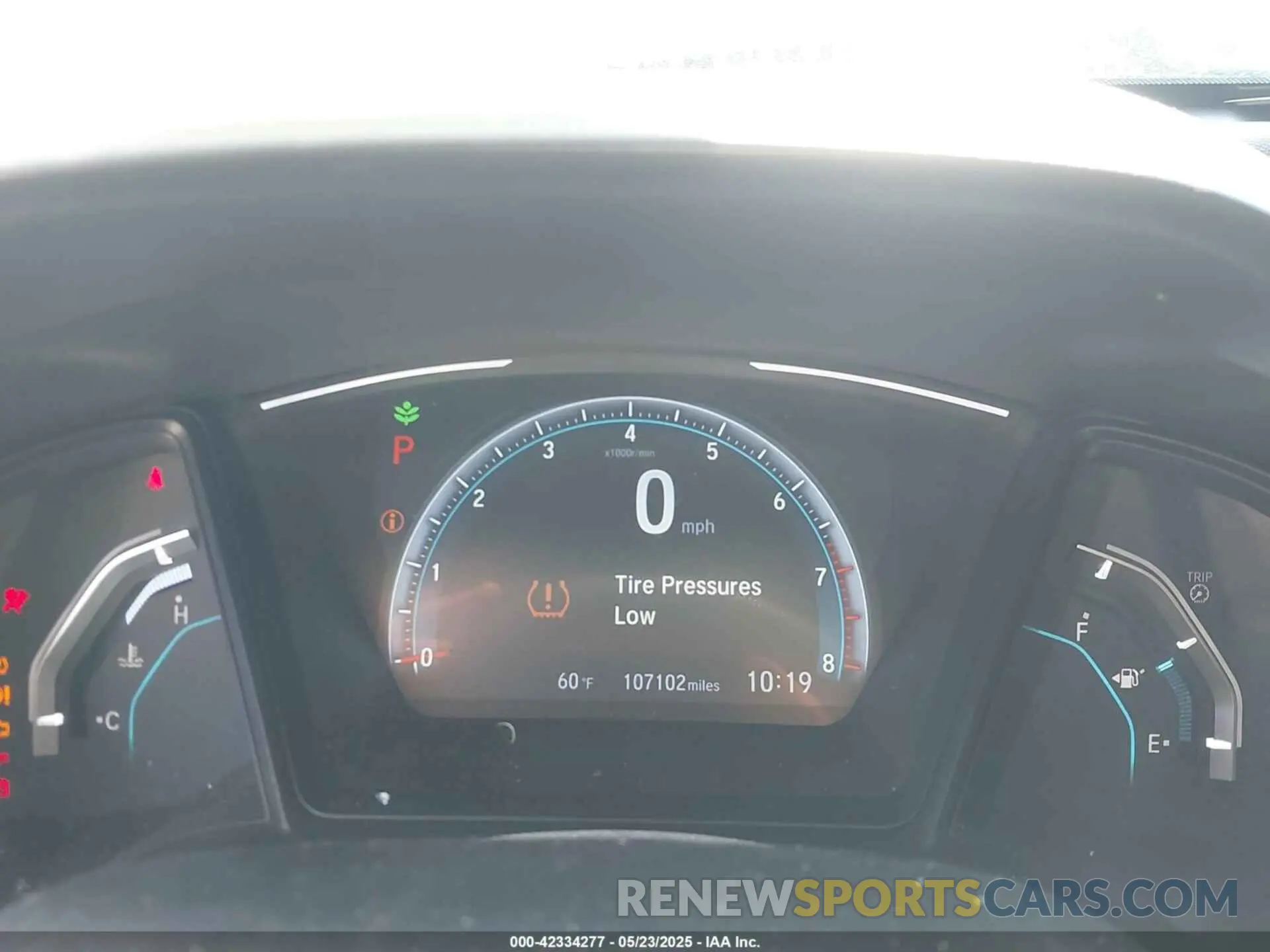 7 fotografías del automóvil dañado 2HGFC2F64KH548219 HONDA CIVIC 2019