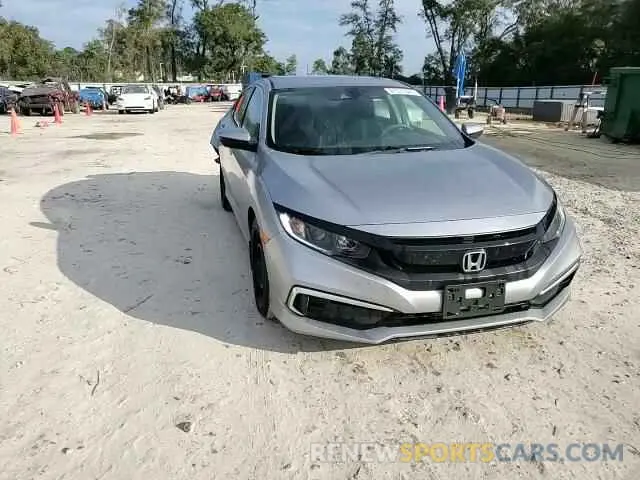 14 fotografías del automóvil dañado 2HGFC2F64KH598215 HONDA CIVIC 2019