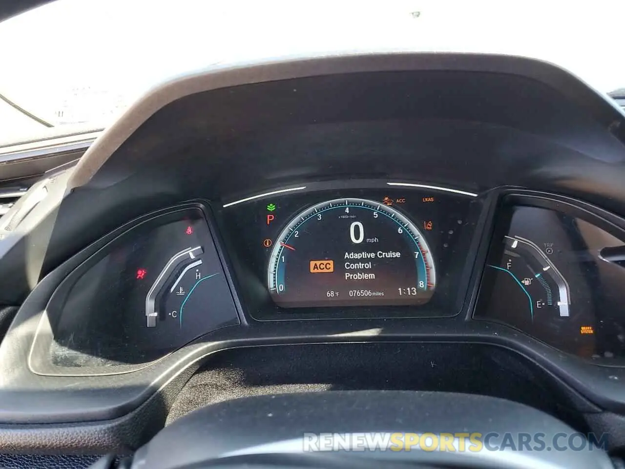 9 fotografías del automóvil dañado 2HGFC2F65KH525466 HONDA CIVIC 2019