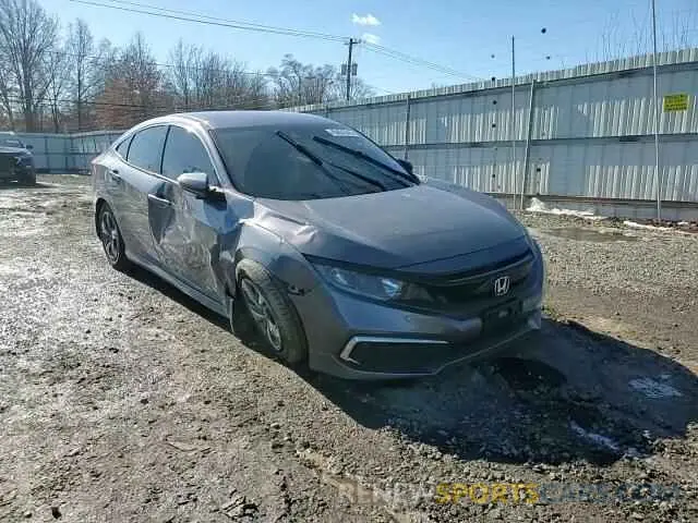 11 fotografías del automóvil dañado 2HGFC2F65KH537777 HONDA CIVIC 2019