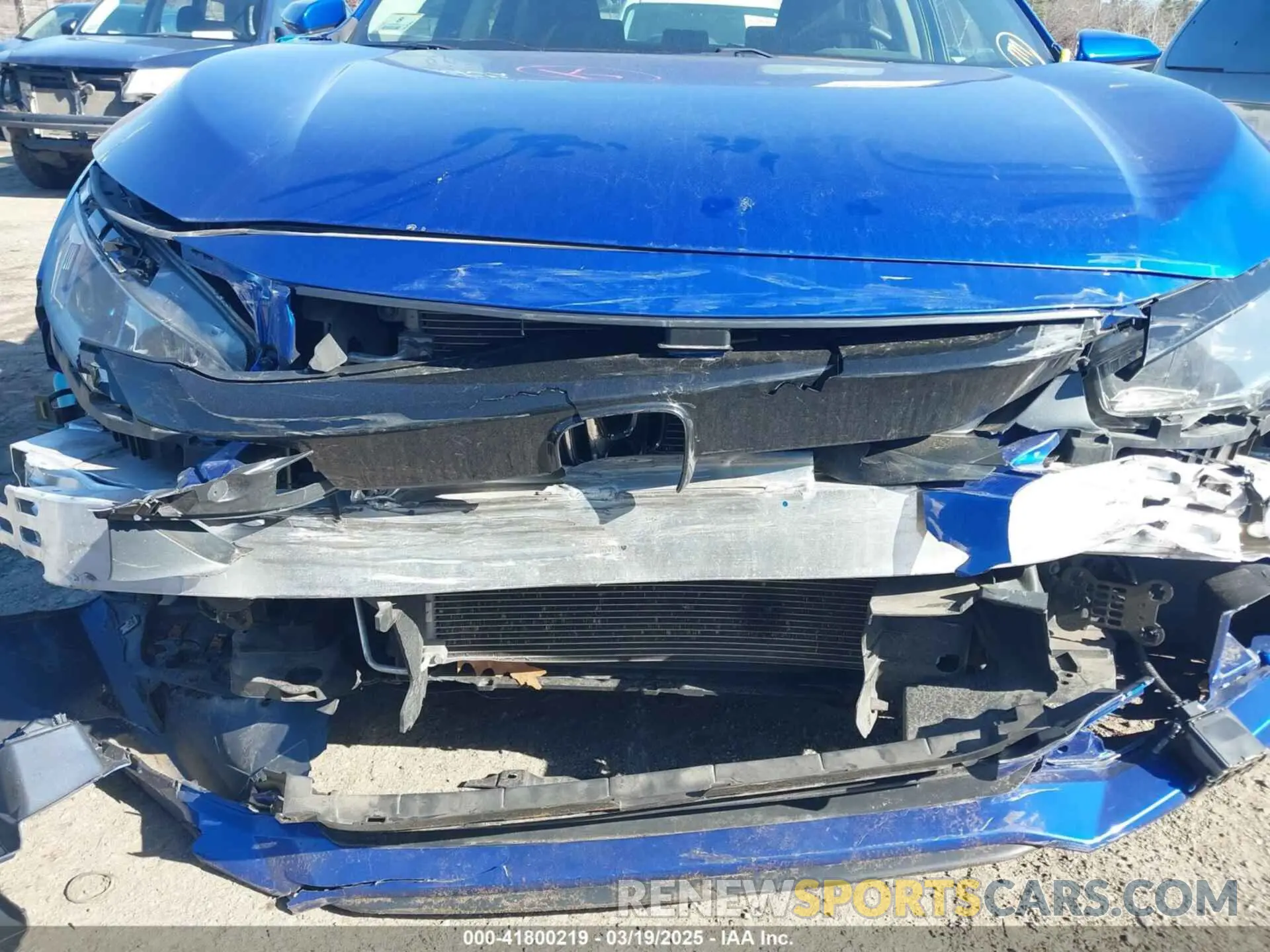6 fotografías del automóvil dañado 2HGFC2F65KH561027 HONDA CIVIC 2019
