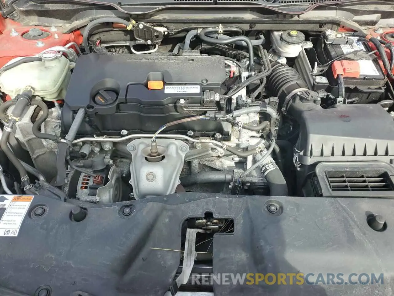 11 fotografías del automóvil dañado 2HGFC2F65KH581715 HONDA CIVIC 2019