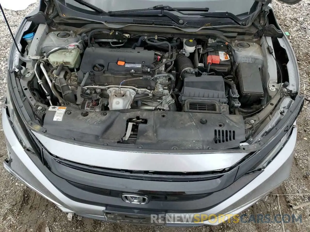 11 fotografías del automóvil dañado 2HGFC2F65KH586123 HONDA CIVIC 2019