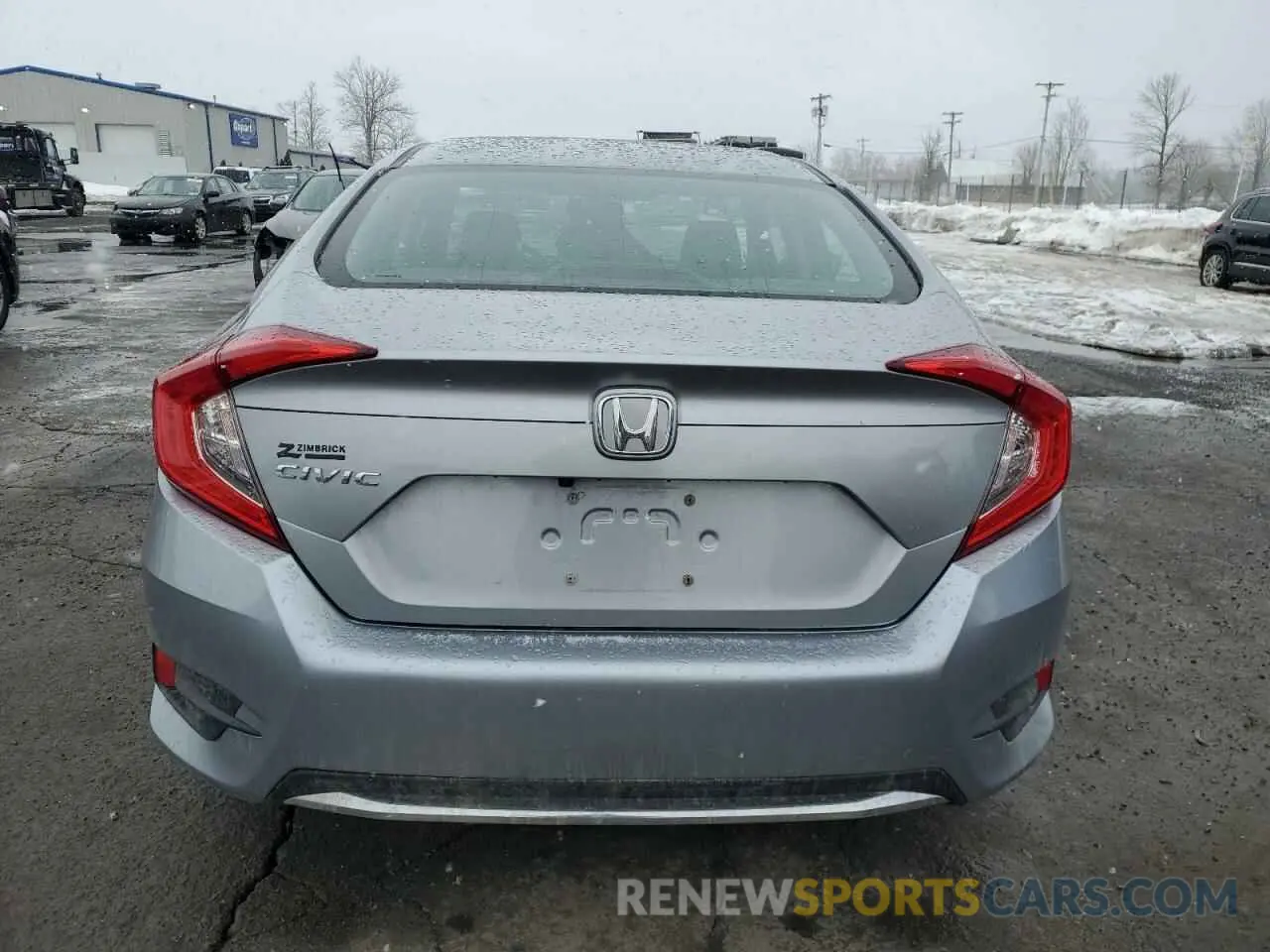 6 fotografías del automóvil dañado 2HGFC2F65KH604930 HONDA CIVIC 2019