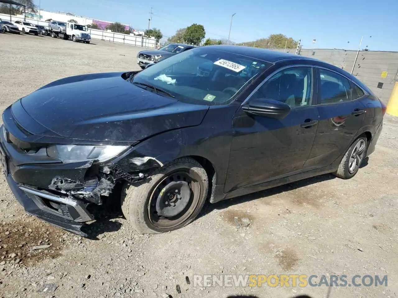 1 fotografías del automóvil dañado 2HGFC2F66KH515447 HONDA CIVIC 2019