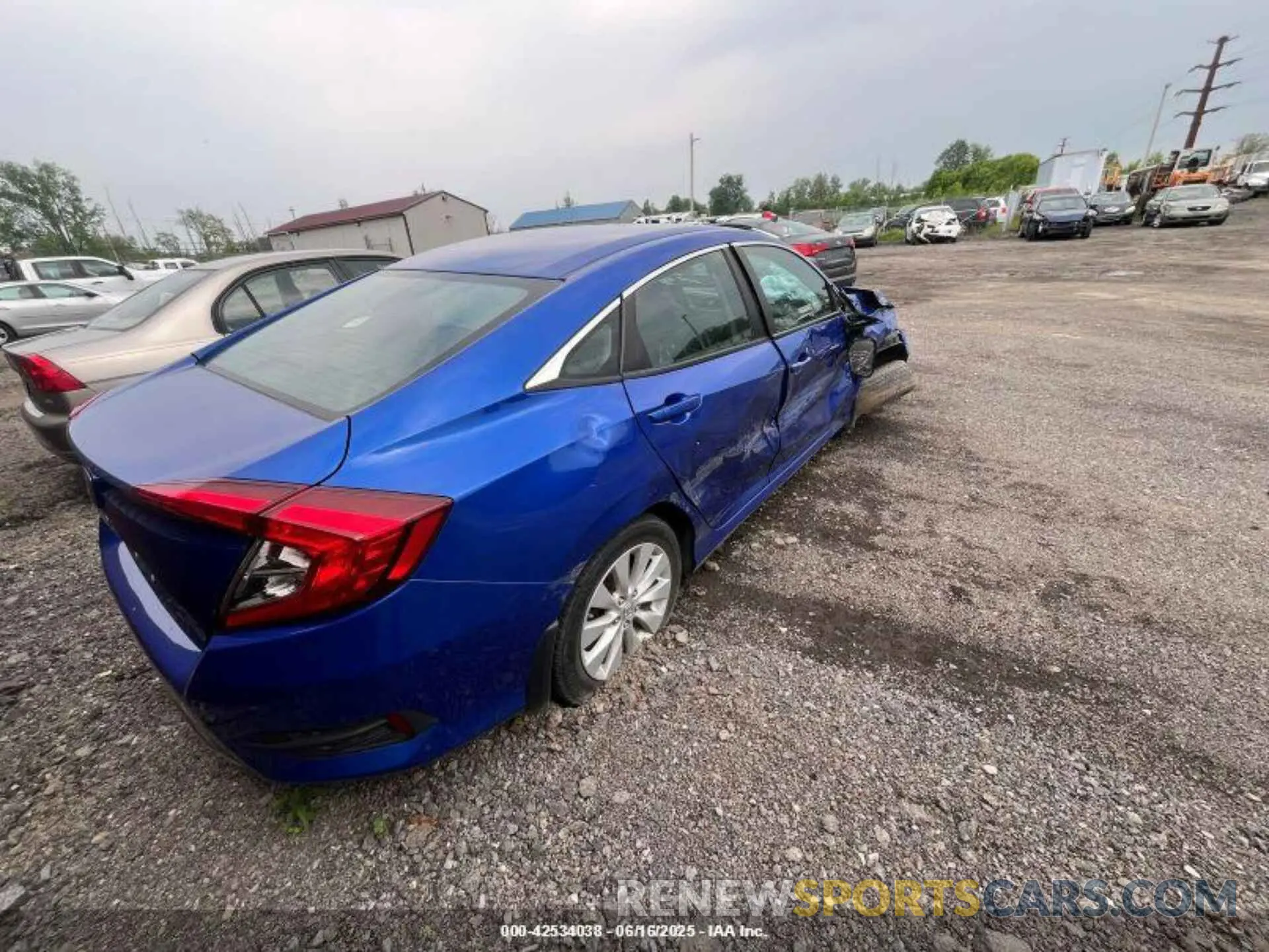 4 fotografías del automóvil dañado 2HGFC2F66KH520311 HONDA CIVIC 2019