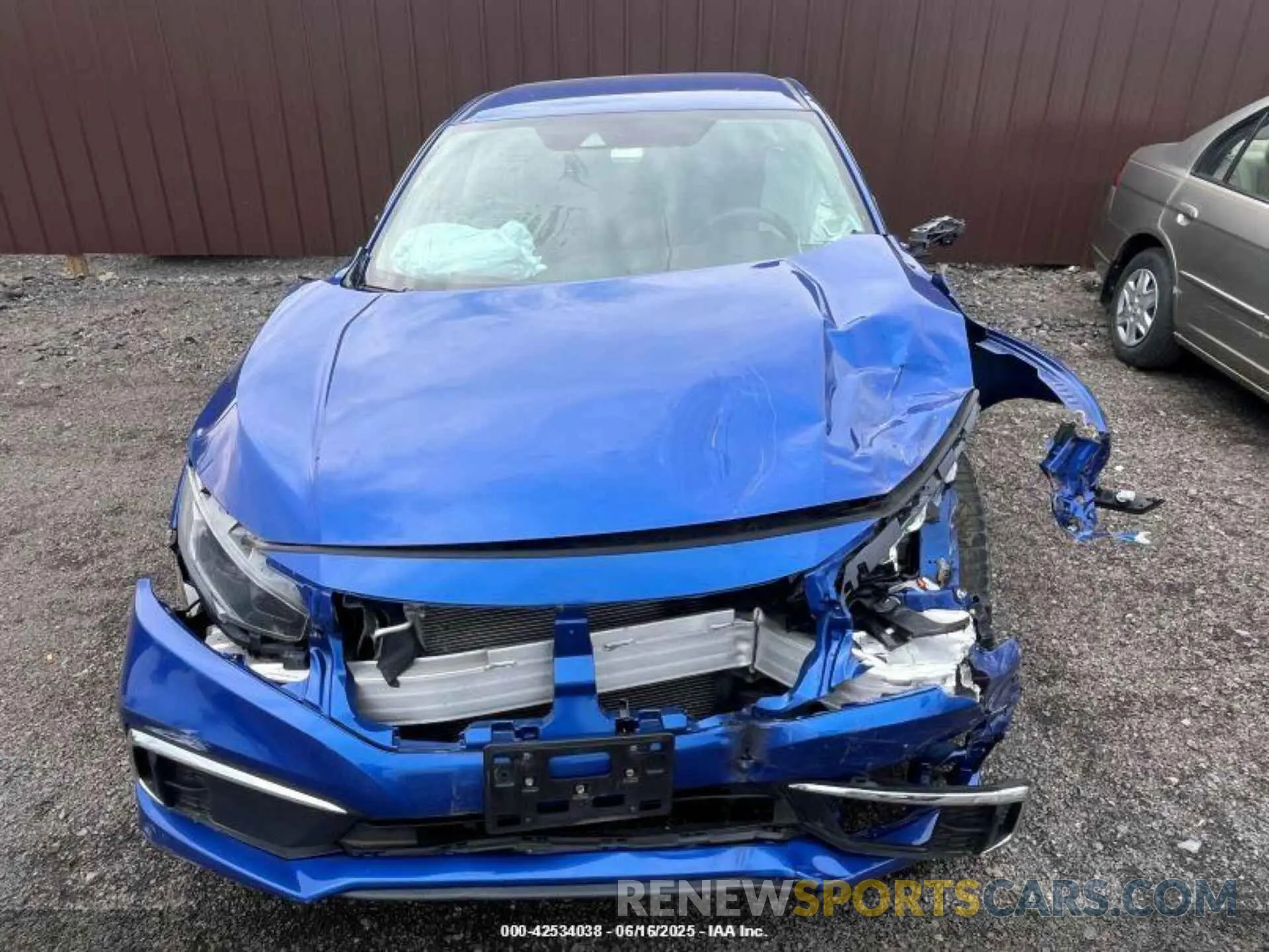 6 fotografías del automóvil dañado 2HGFC2F66KH520311 HONDA CIVIC 2019