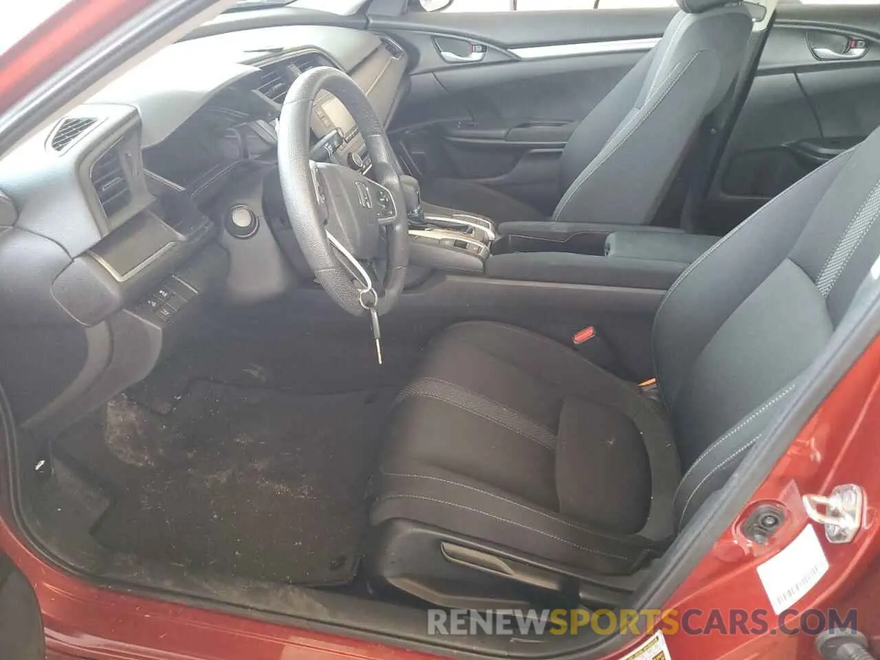 7 fotografías del automóvil dañado 2HGFC2F66KH524231 HONDA CIVIC 2019