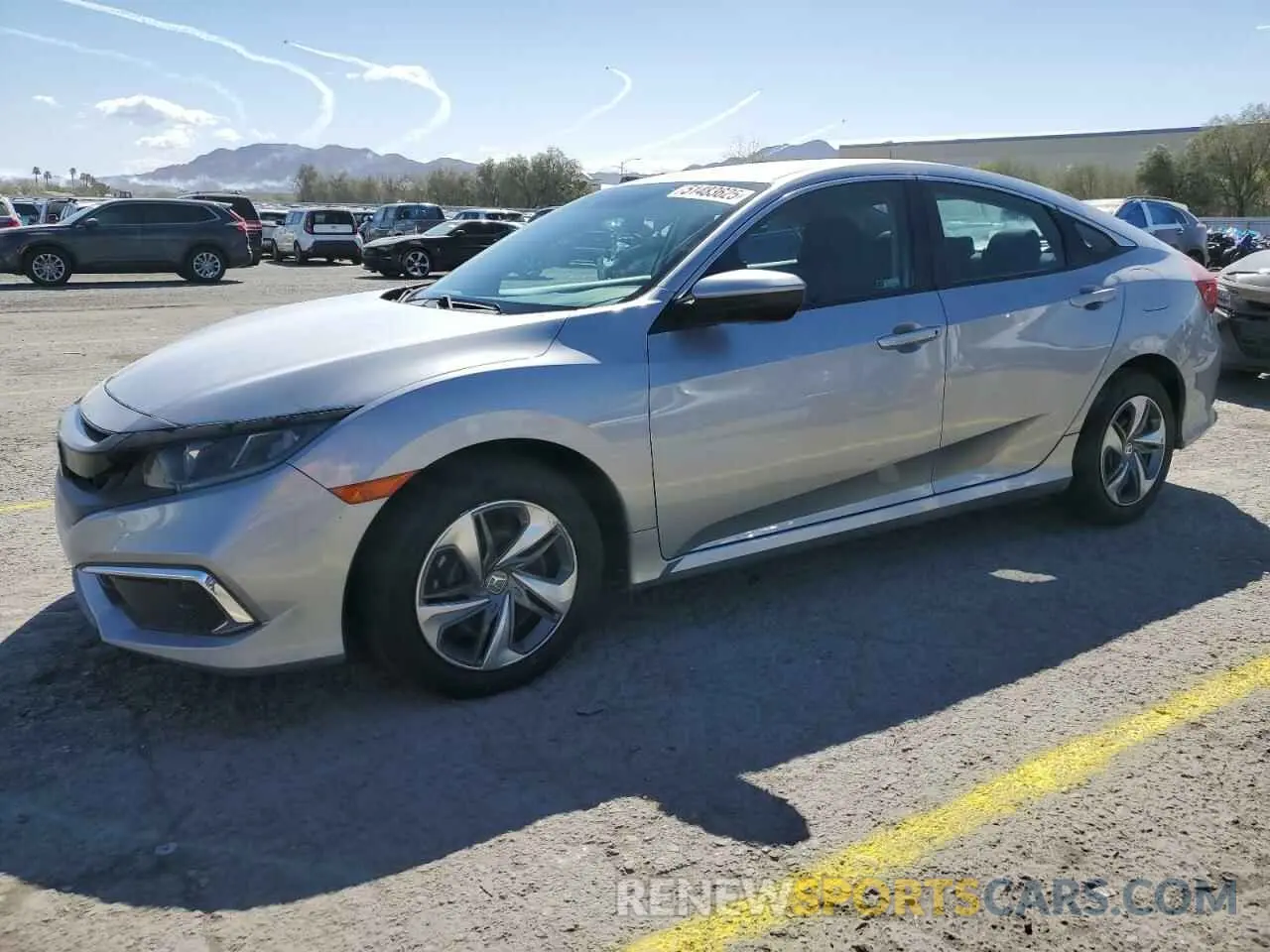 1 fotografías del automóvil dañado 2HGFC2F66KH548402 HONDA CIVIC 2019