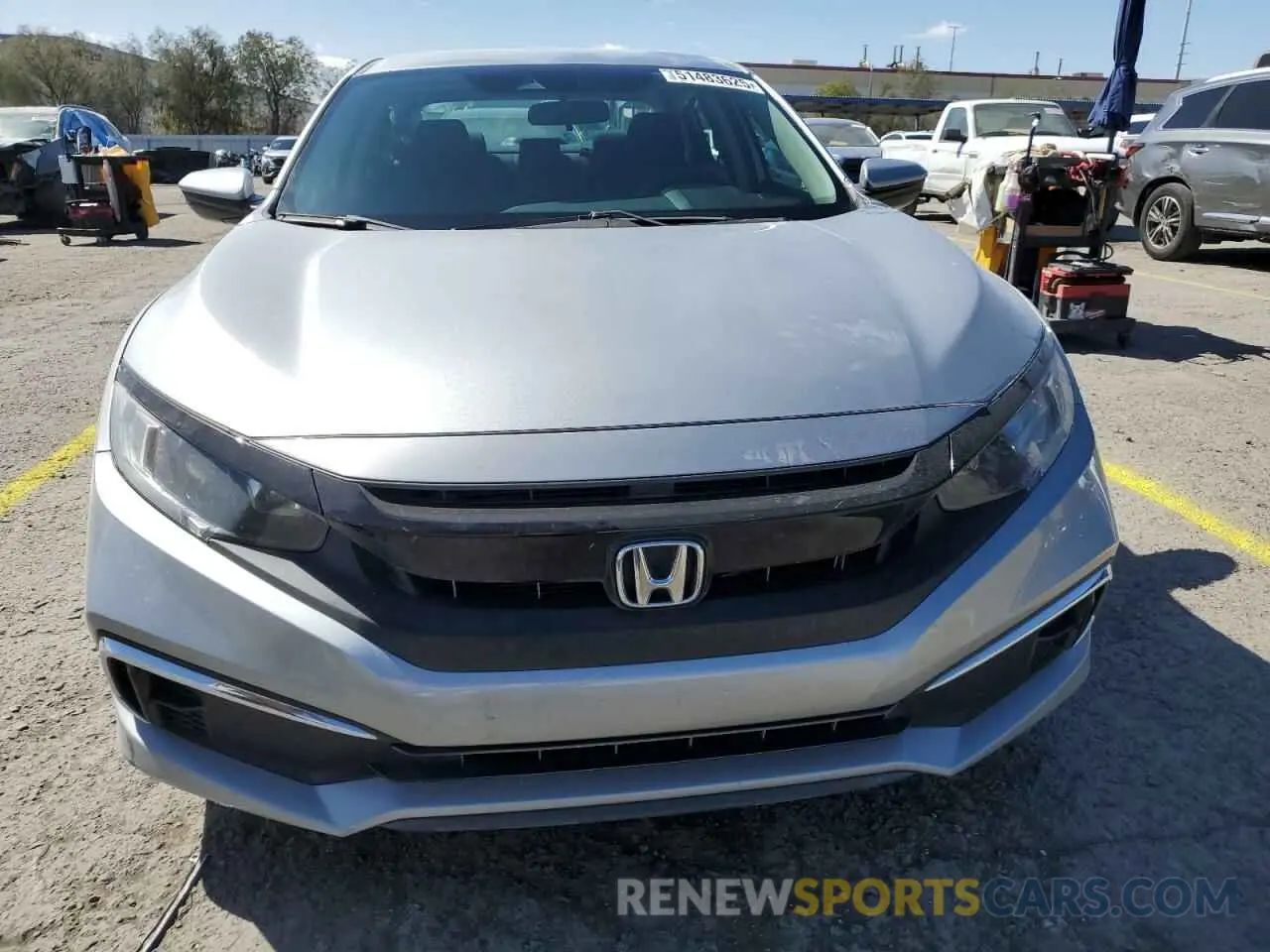 5 fotografías del automóvil dañado 2HGFC2F66KH548402 HONDA CIVIC 2019