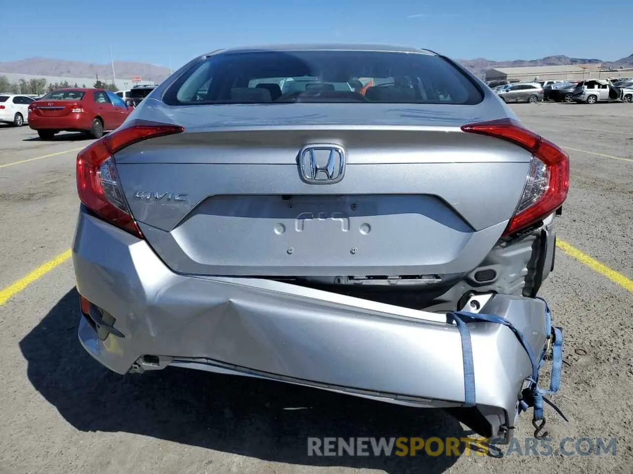 6 fotografías del automóvil dañado 2HGFC2F66KH548402 HONDA CIVIC 2019