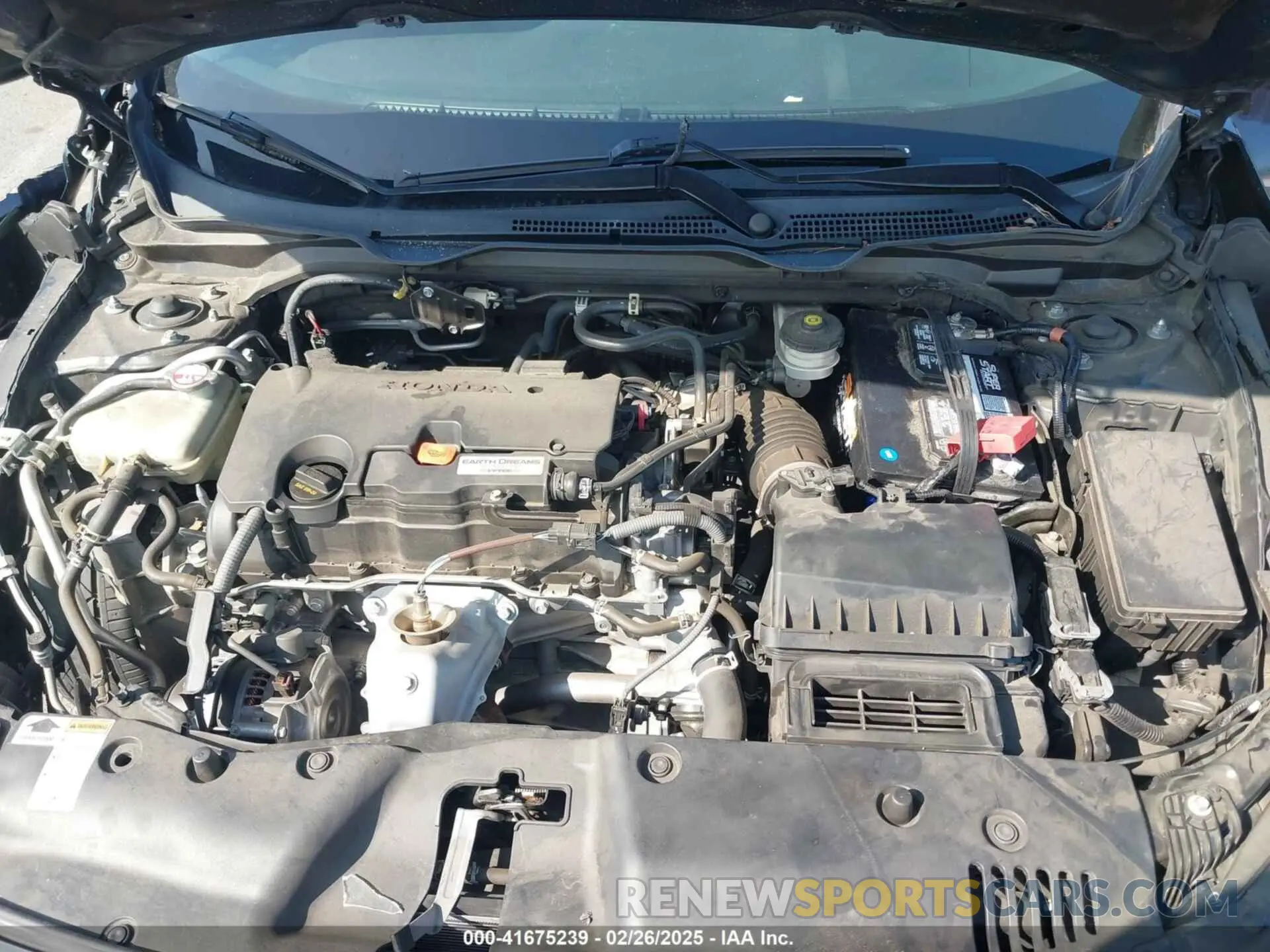10 fotografías del automóvil dañado 2HGFC2F66KH564003 HONDA CIVIC 2019