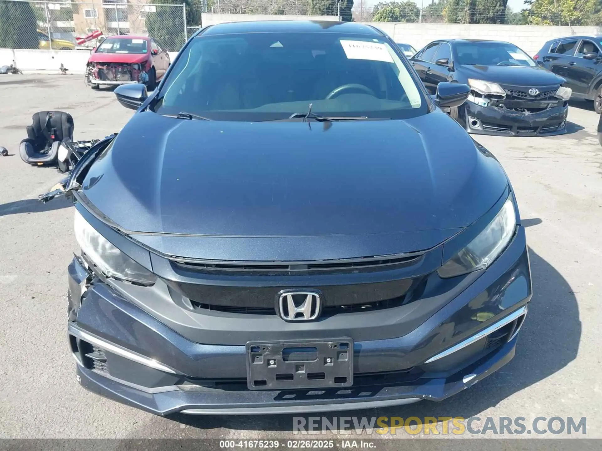 12 fotografías del automóvil dañado 2HGFC2F66KH564003 HONDA CIVIC 2019