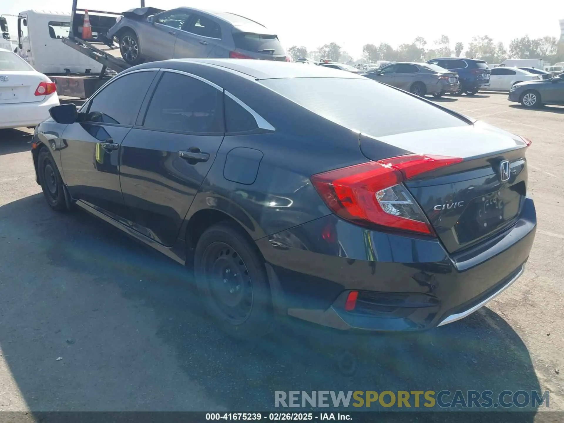 3 fotografías del automóvil dañado 2HGFC2F66KH564003 HONDA CIVIC 2019