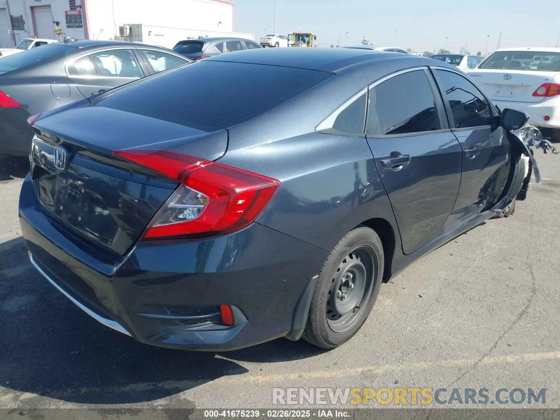 4 fotografías del automóvil dañado 2HGFC2F66KH564003 HONDA CIVIC 2019