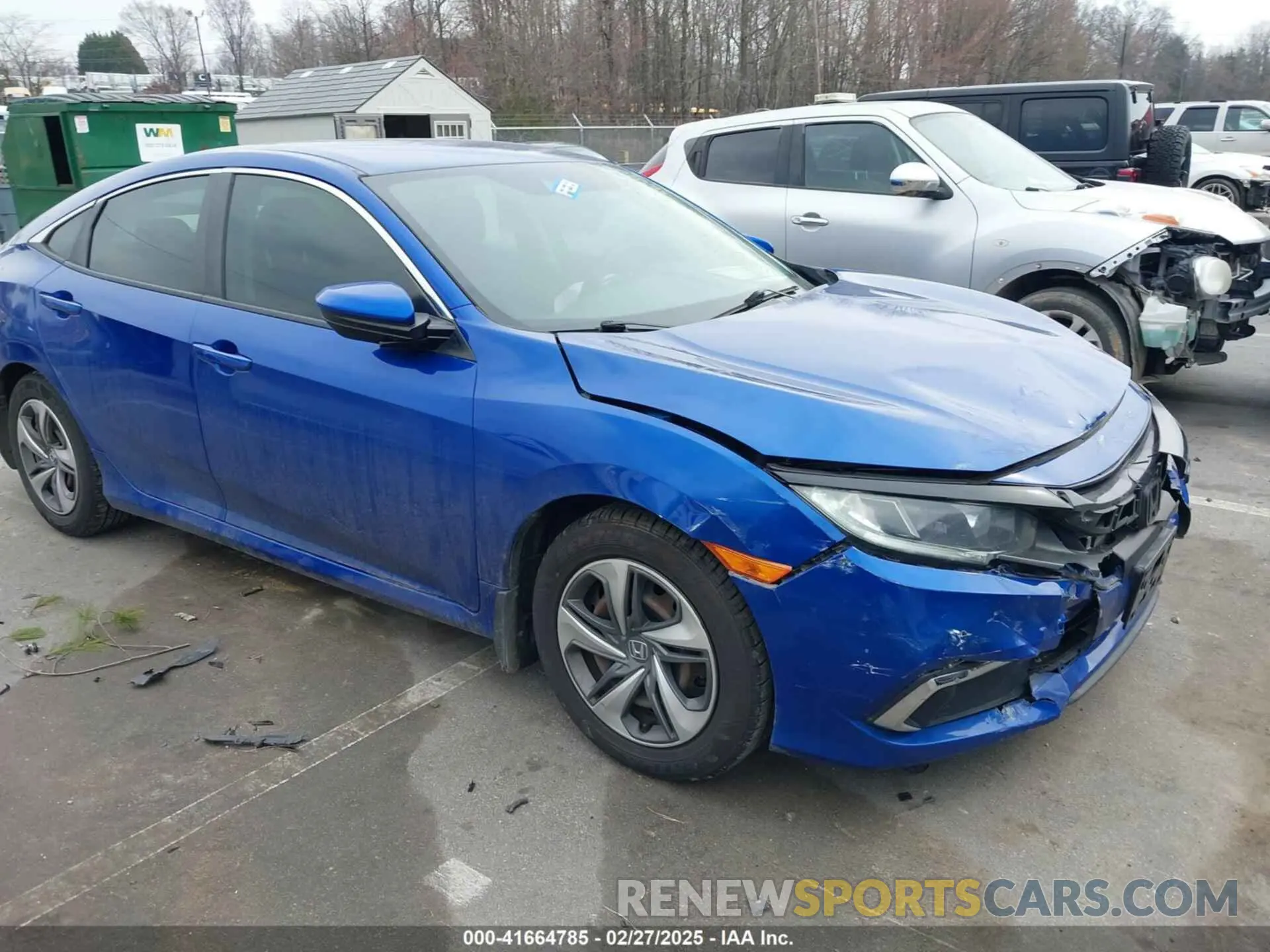 1 fotografías del automóvil dañado 2HGFC2F66KH575874 HONDA CIVIC 2019