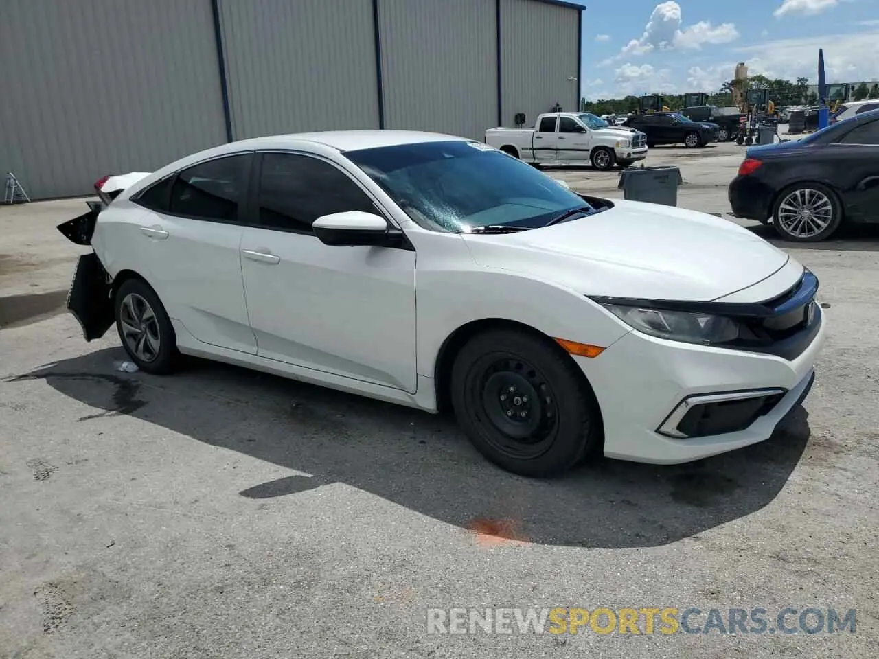 4 fotografías del automóvil dañado 2HGFC2F66KH576488 HONDA CIVIC 2019